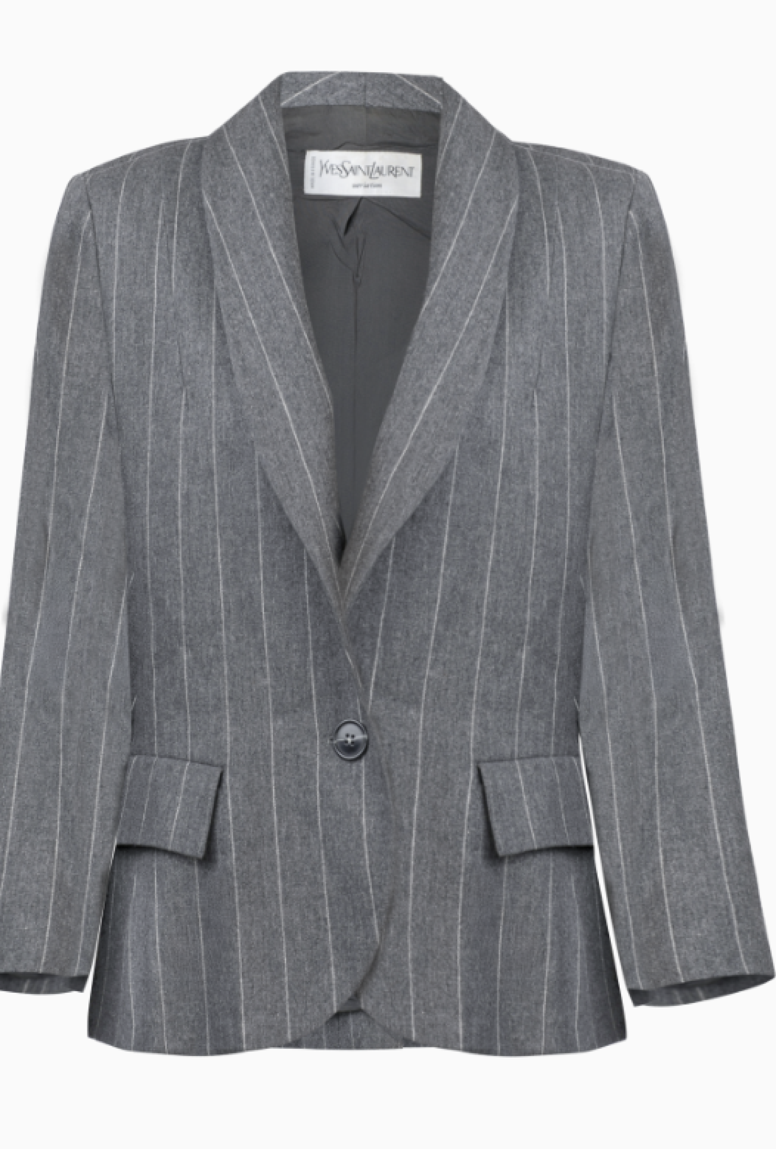 Veste Yves Saint Laurent Grey Patrimoine