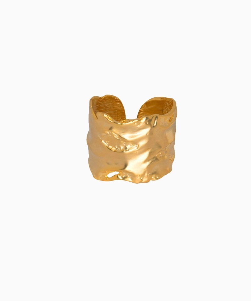 Manchette Kenneth Jay Lane Satin Gold