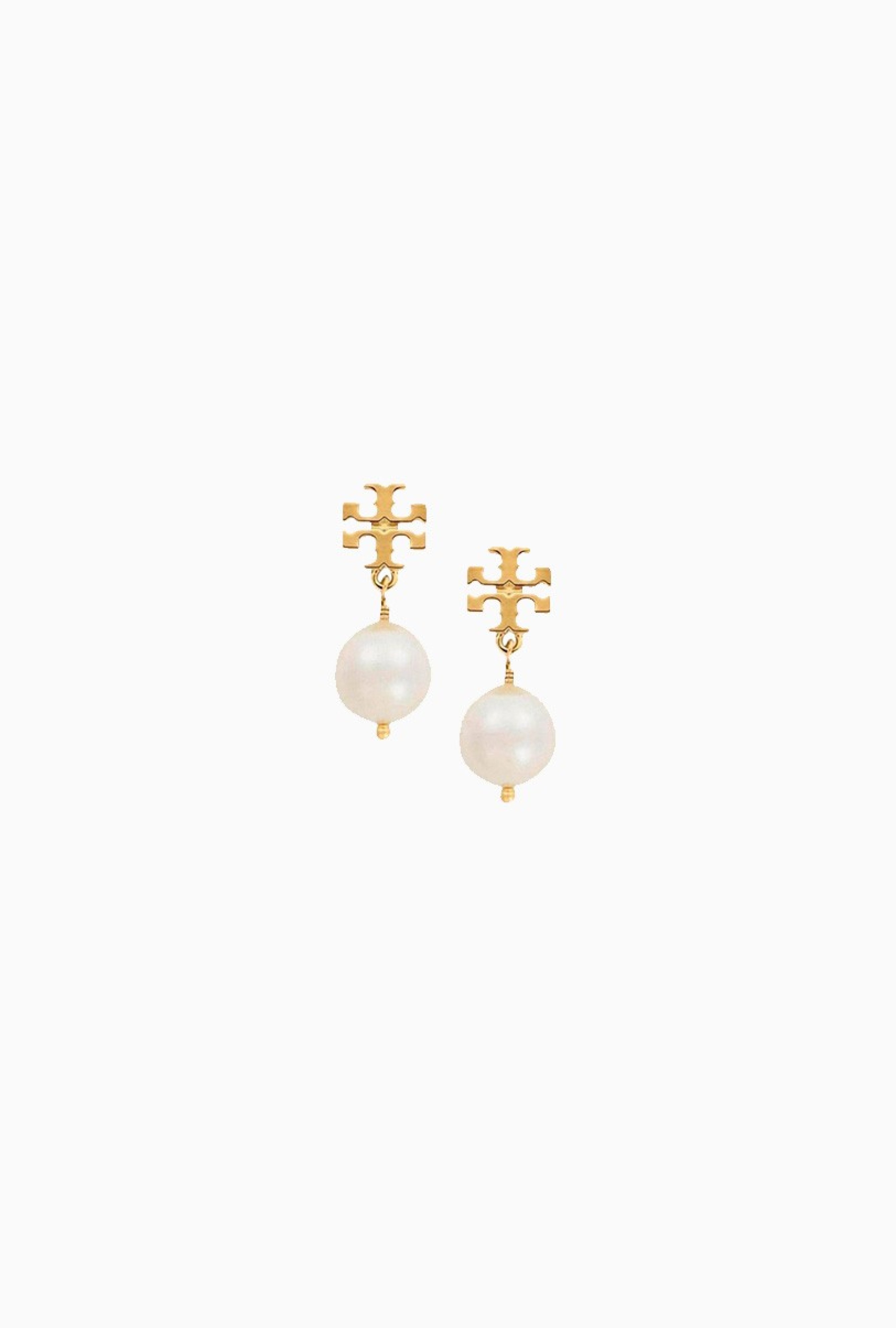 Boucles d'oreilles Tory Burch Crystal Pearl Drop