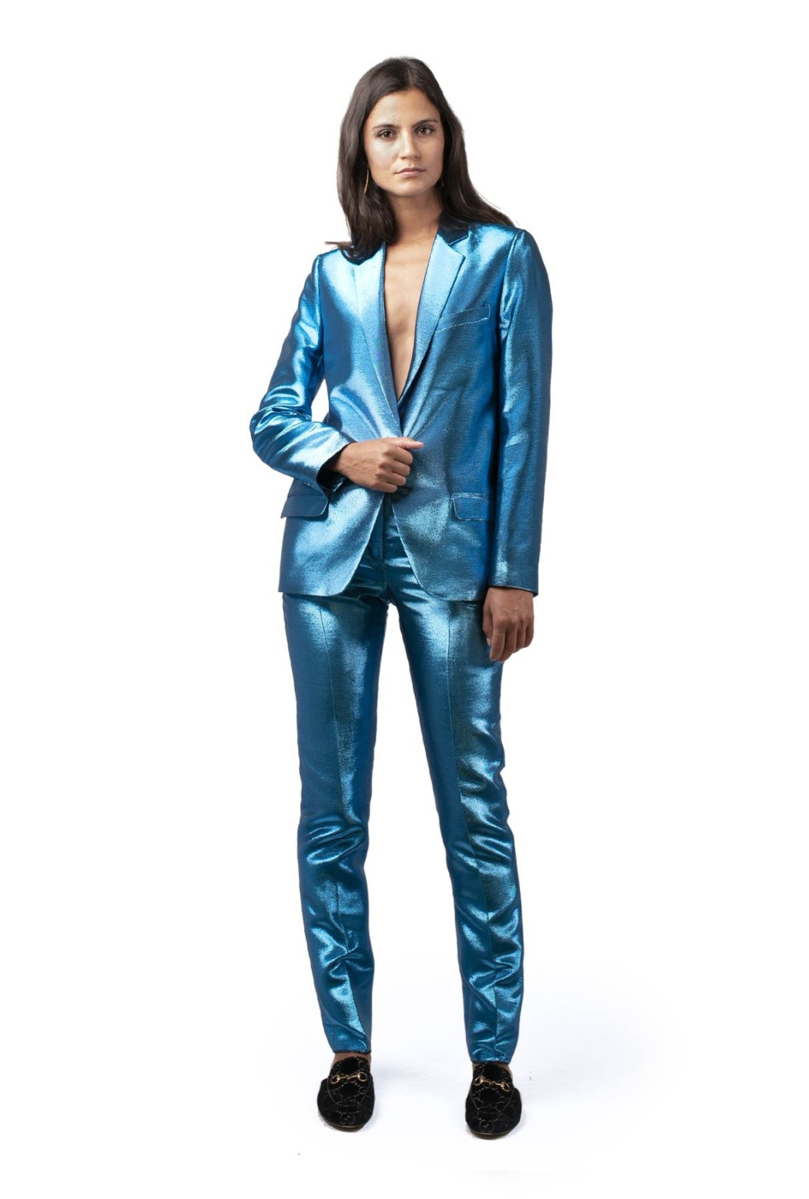 Pantalon Indress Medhi Turquoise