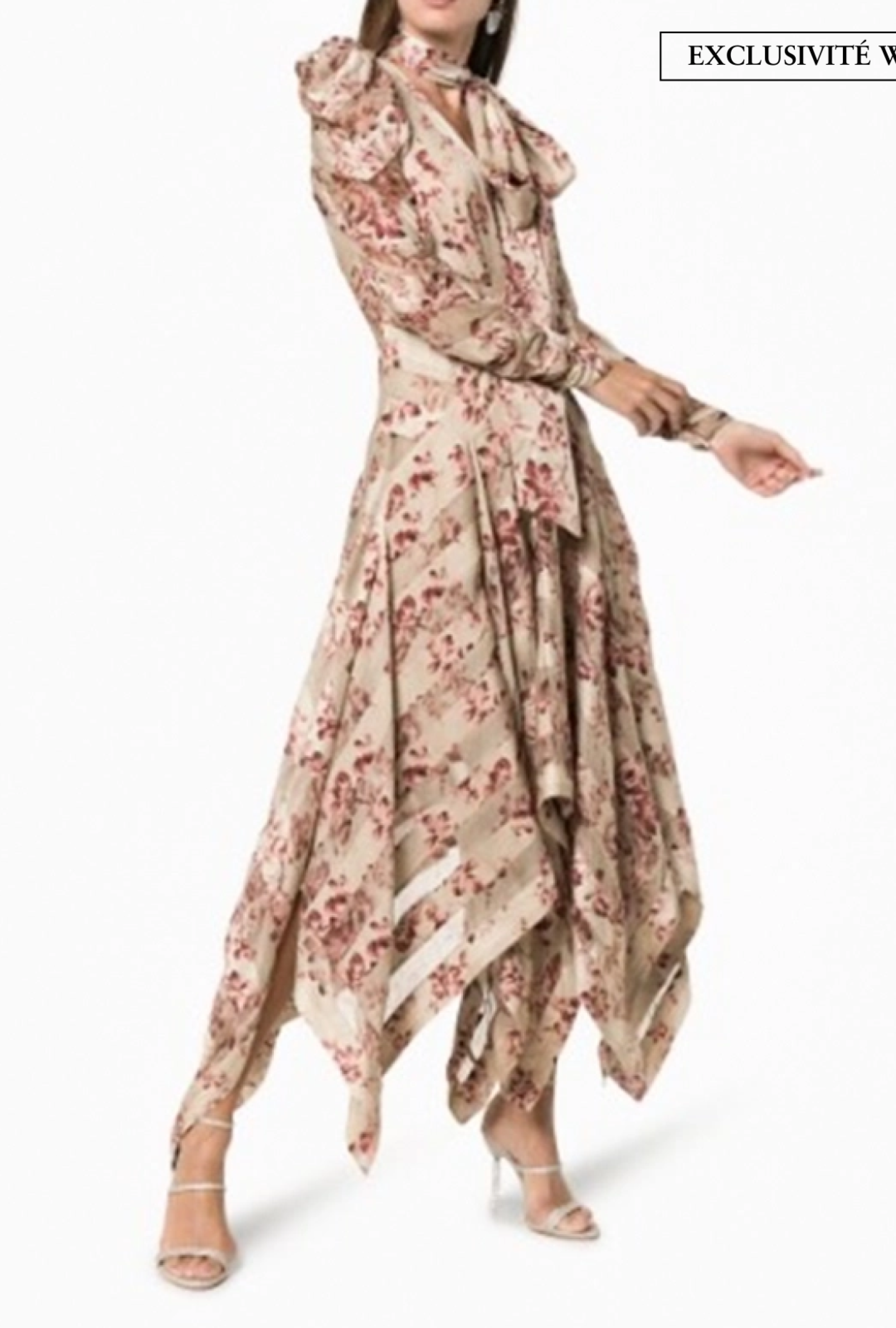 Robe Zimmermann Floral Neck Tie