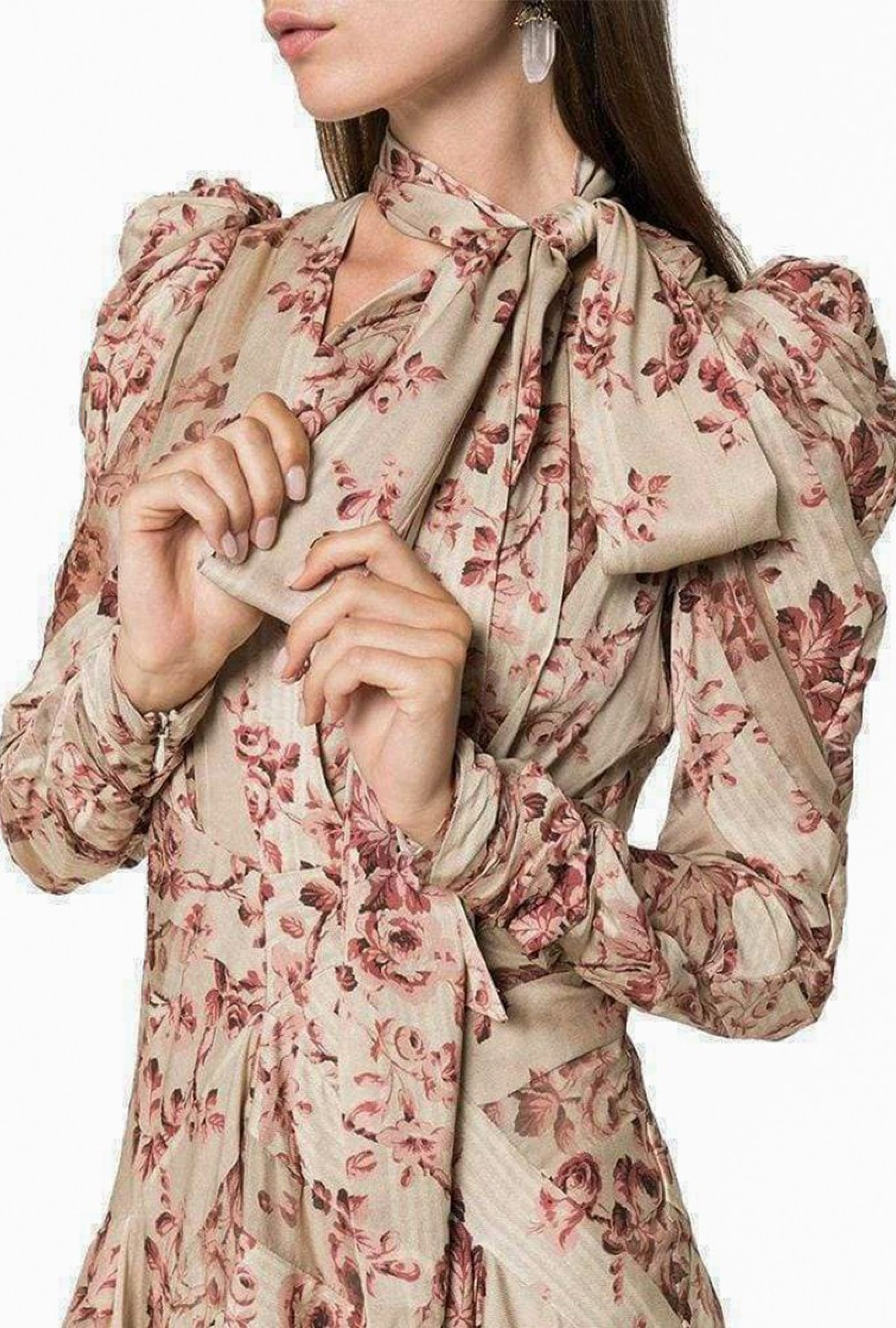 Robe Zimmermann Floral Neck Tie