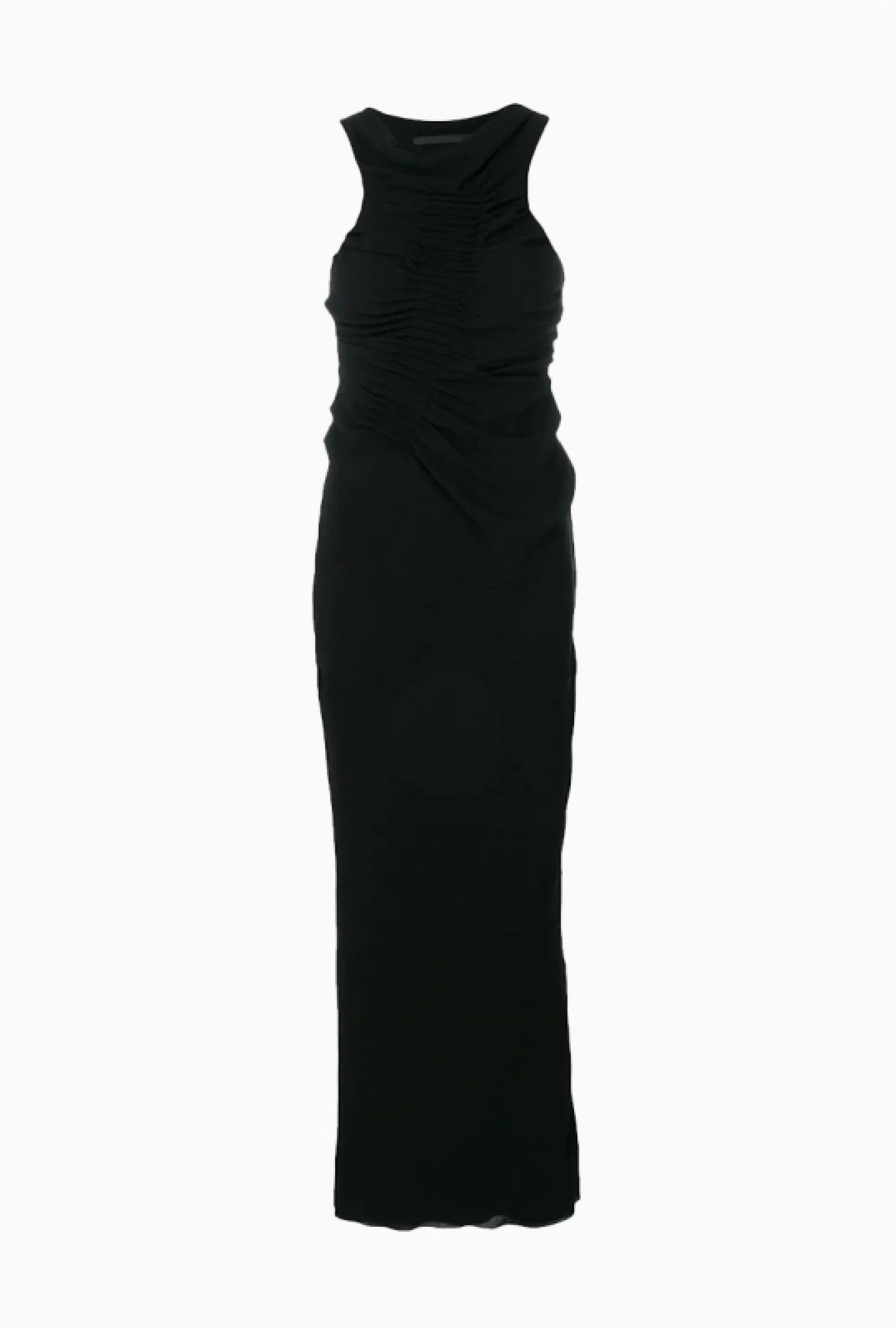 Robe Haider Ackermann longue Ruched