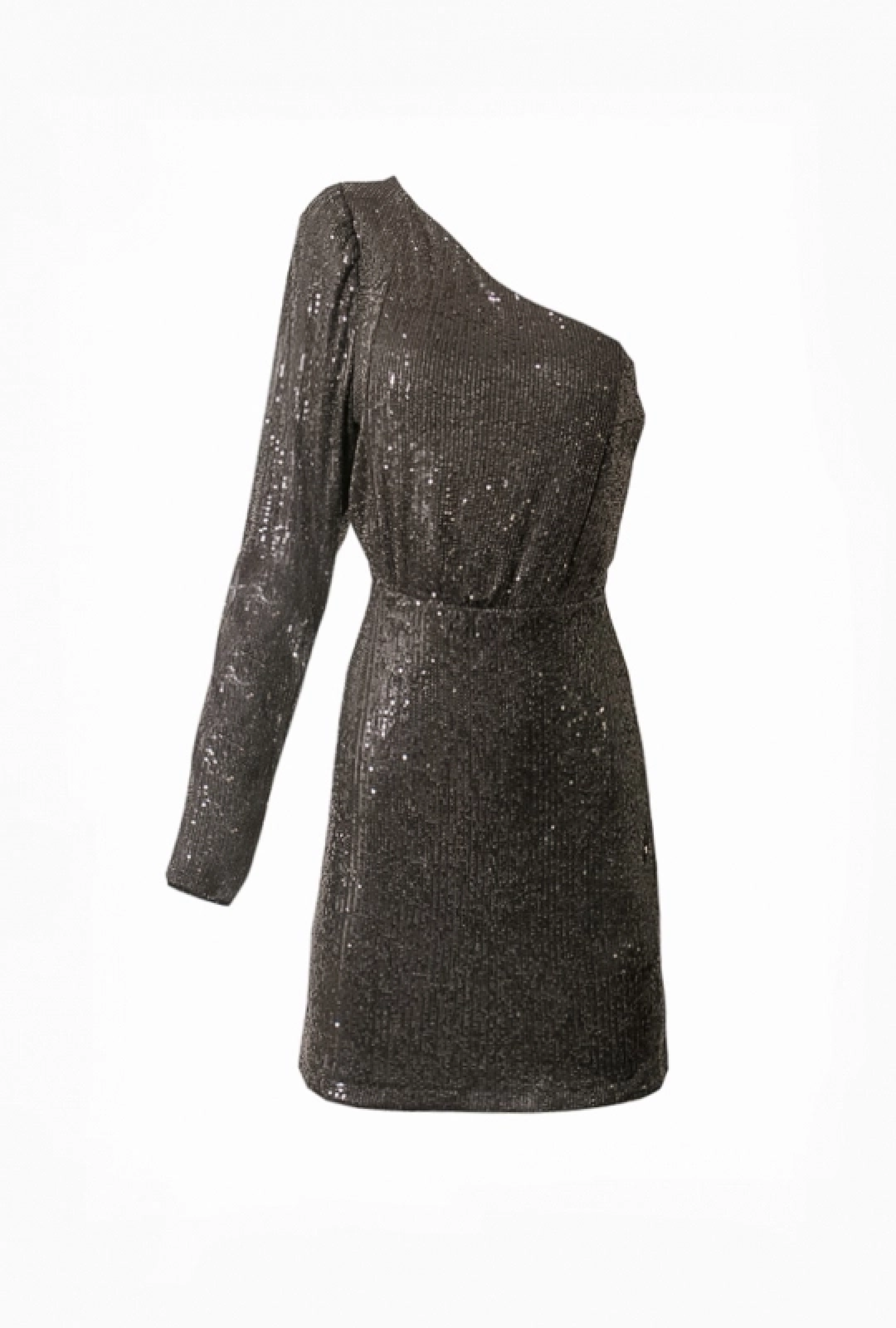 Robe Endless Rose One Shoulder Sequin