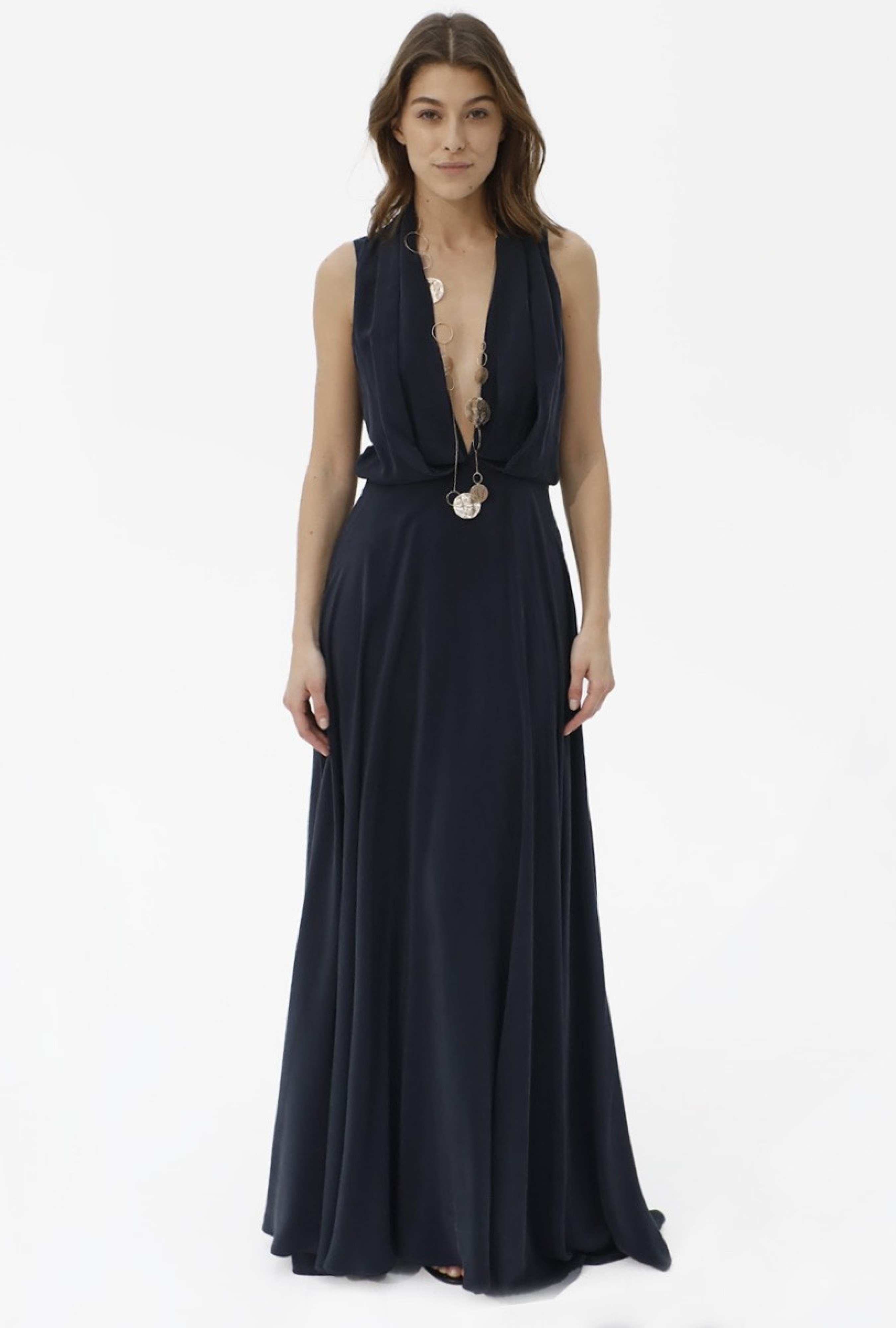 Robe Camilla and Marc Silk V Neck