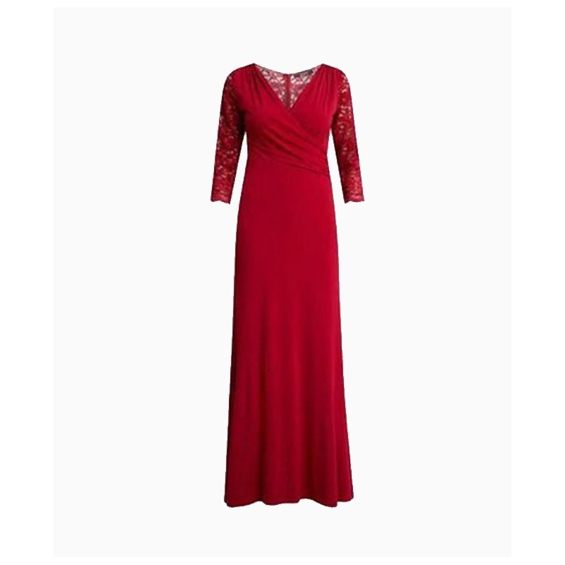 Robe Swing Cocktail  Rouge- Exclusivité web