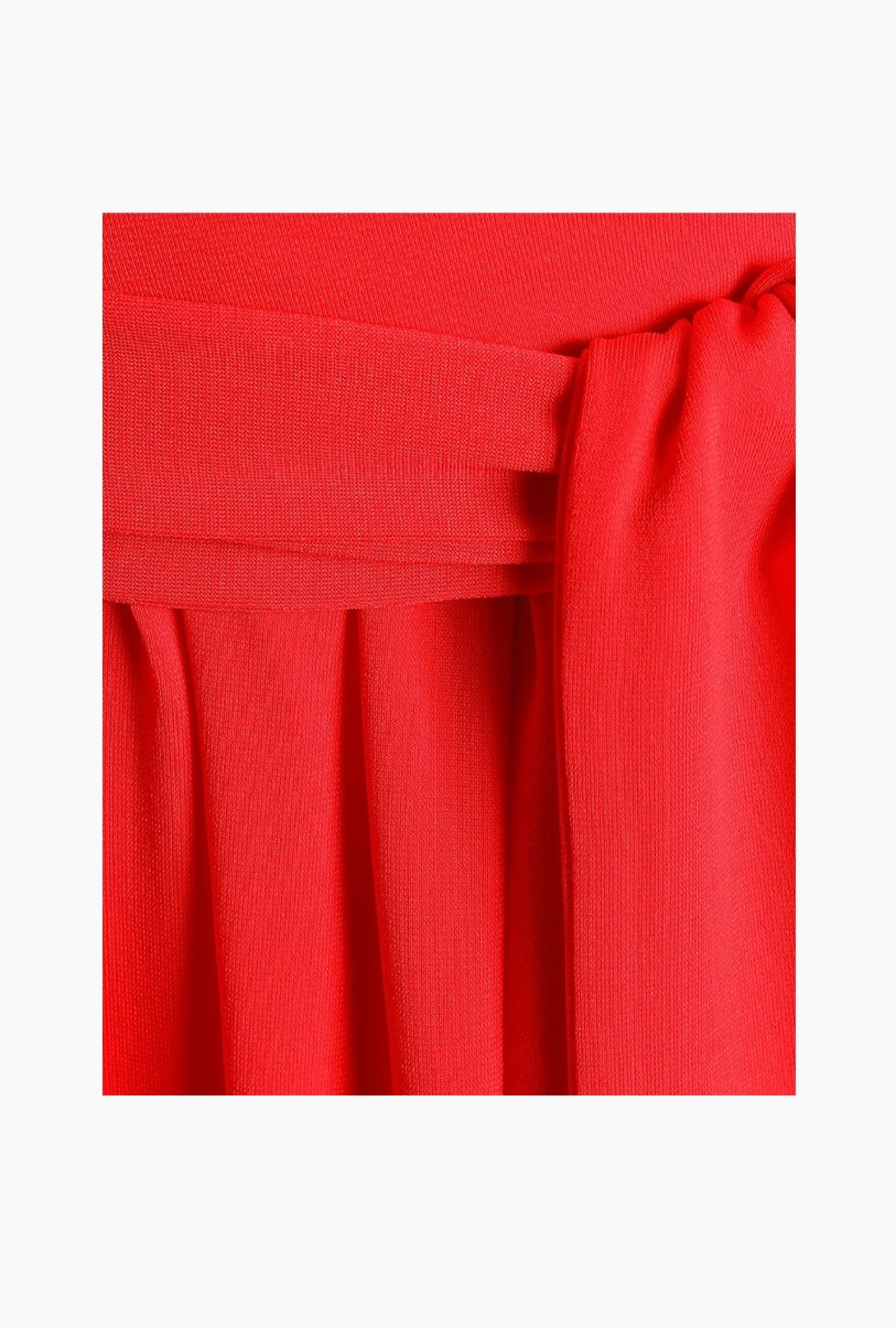 Robe Halston Heritage Halterneck Red-Exclusivité web