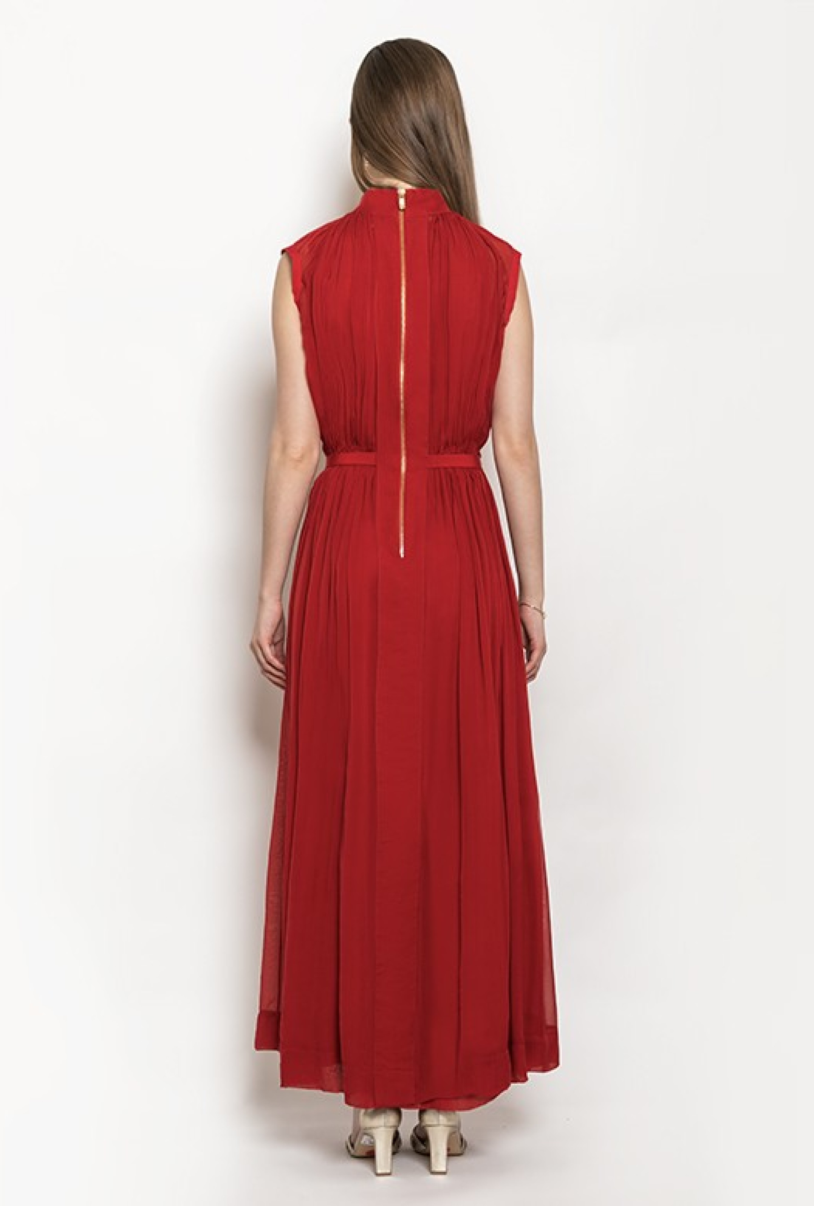 Robe Maison Rabih Kayrouz Athéna Rouge
