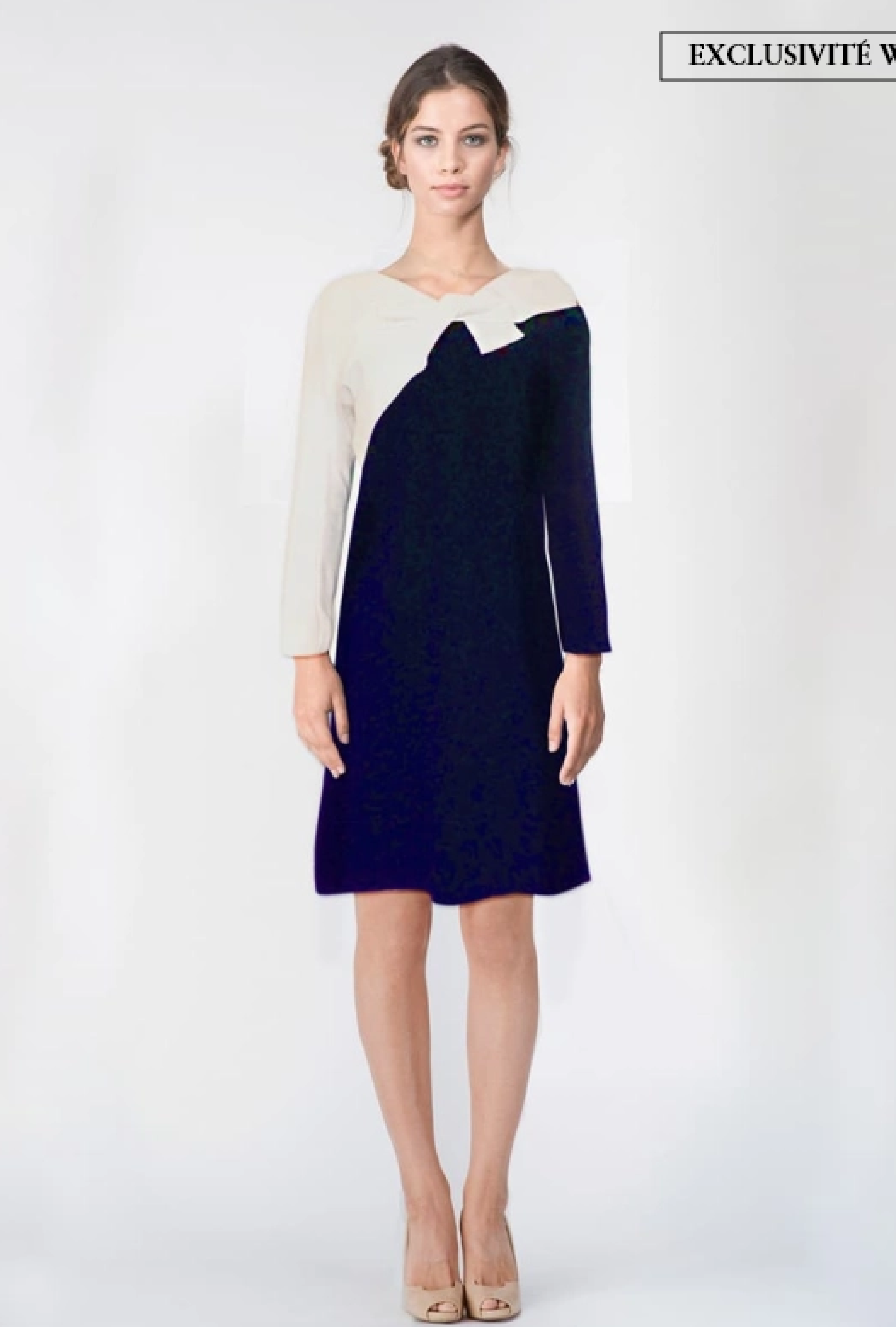 Robe Paule Ka Noeud Marine