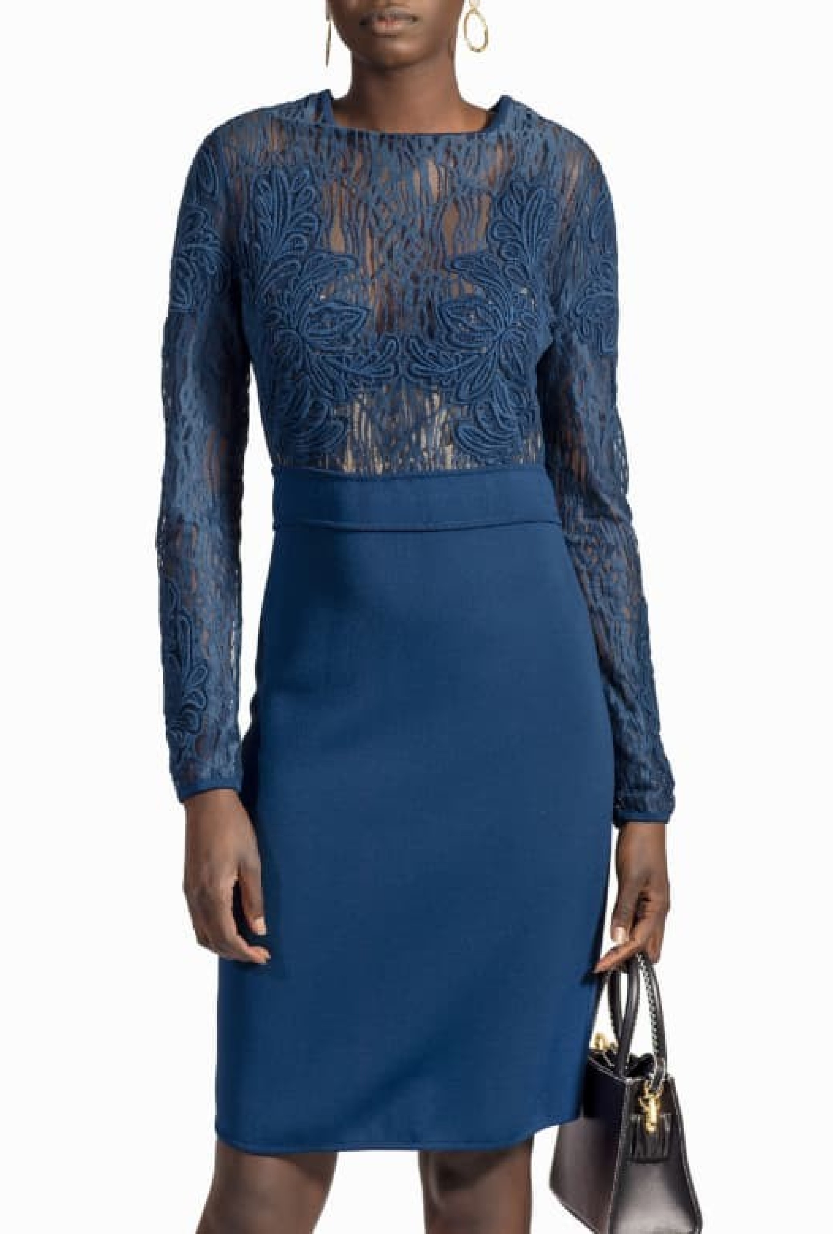 Robe Elie Saab Blue Lace