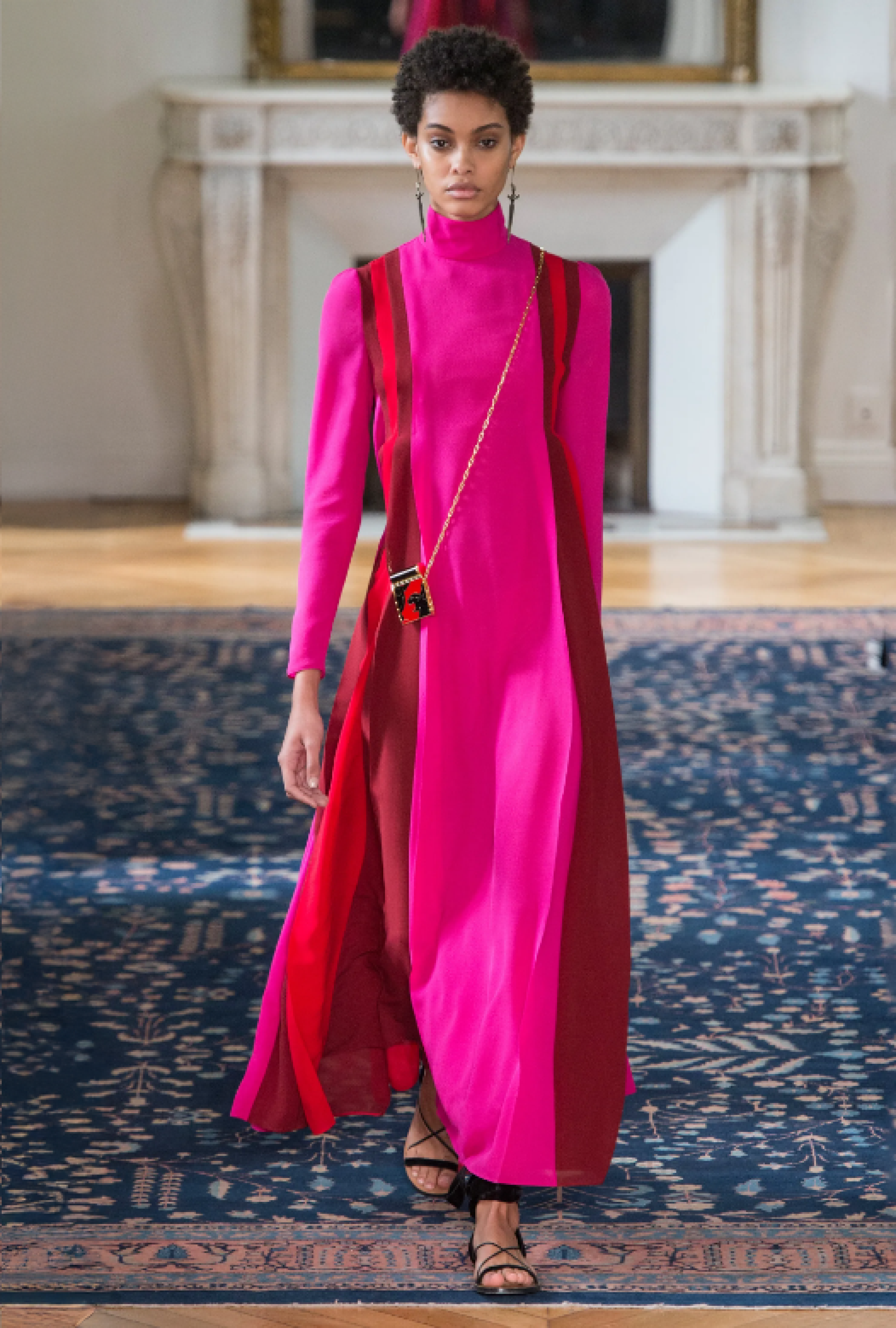 Robe Valentino Maxi Stripe Spring 2006