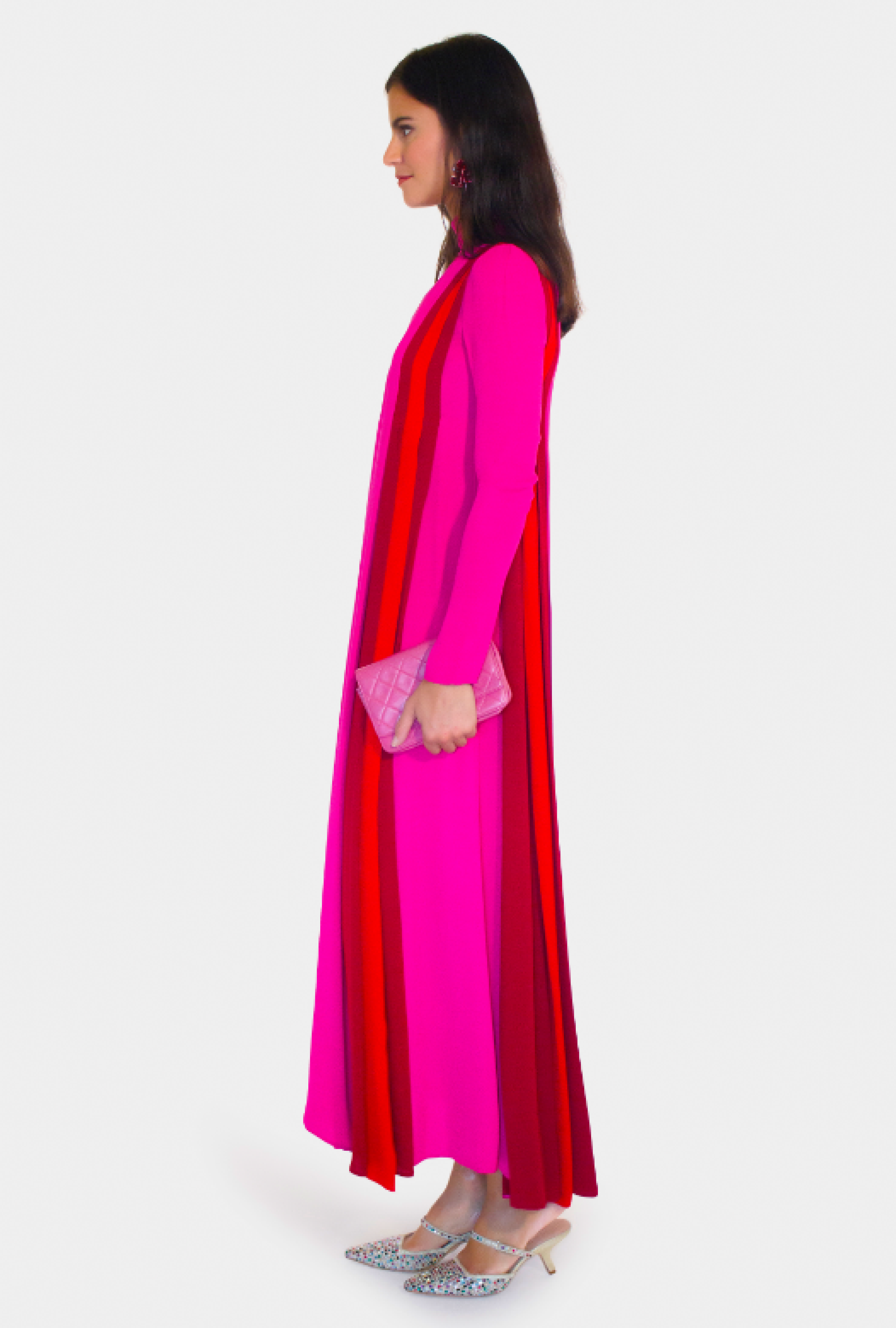 Robe Valentino Maxi Stripe Spring 2006