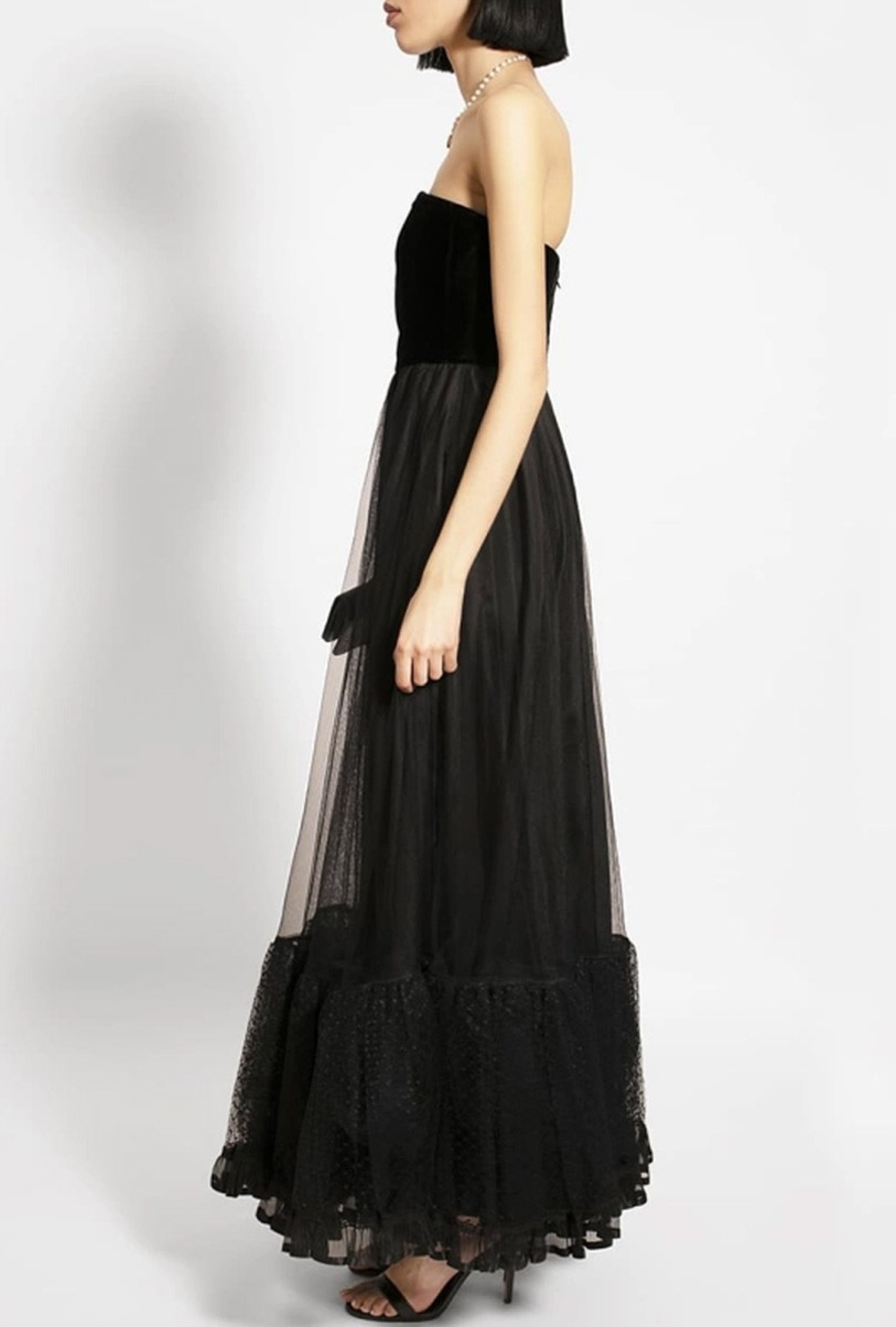 Robe Erik Schaix Bustier Velvet-Exclusivité web