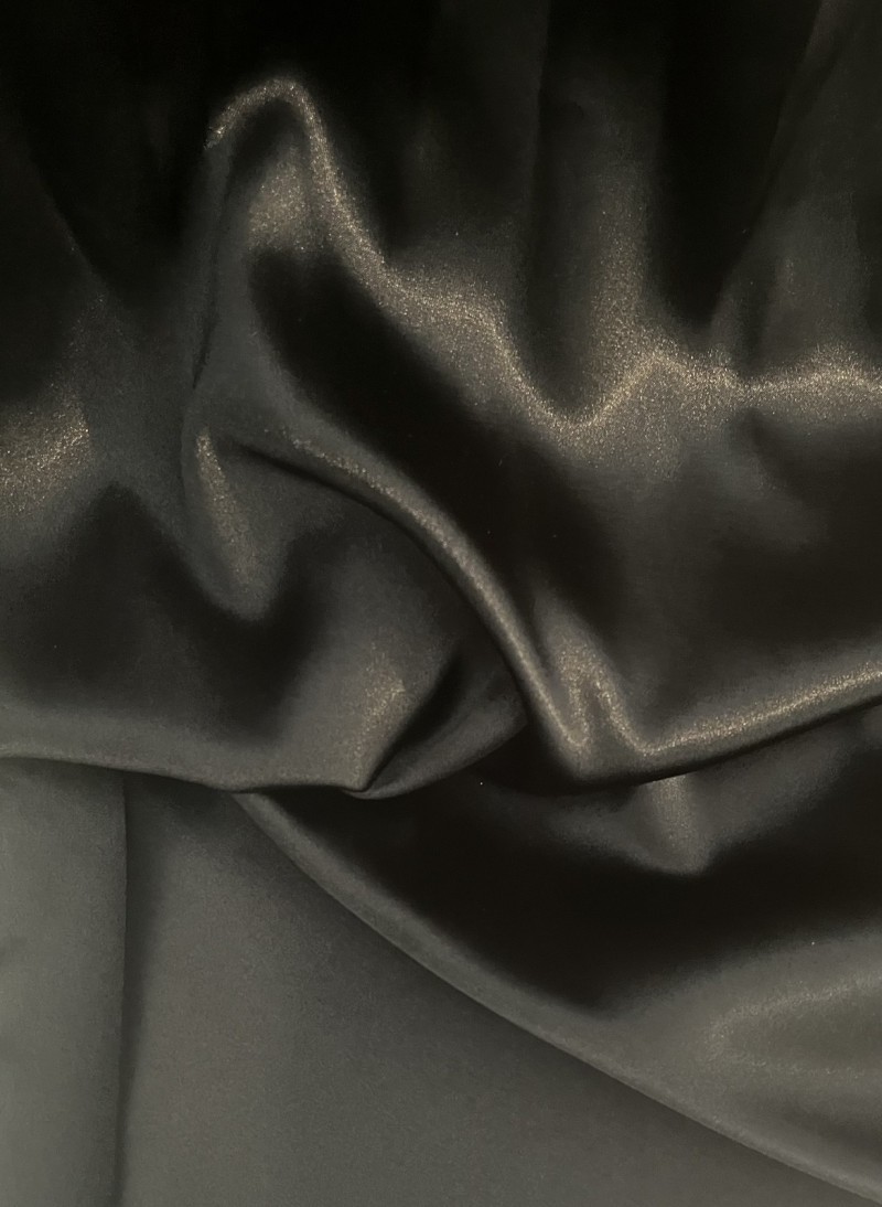 Étole My Couture Corner Noire Satin