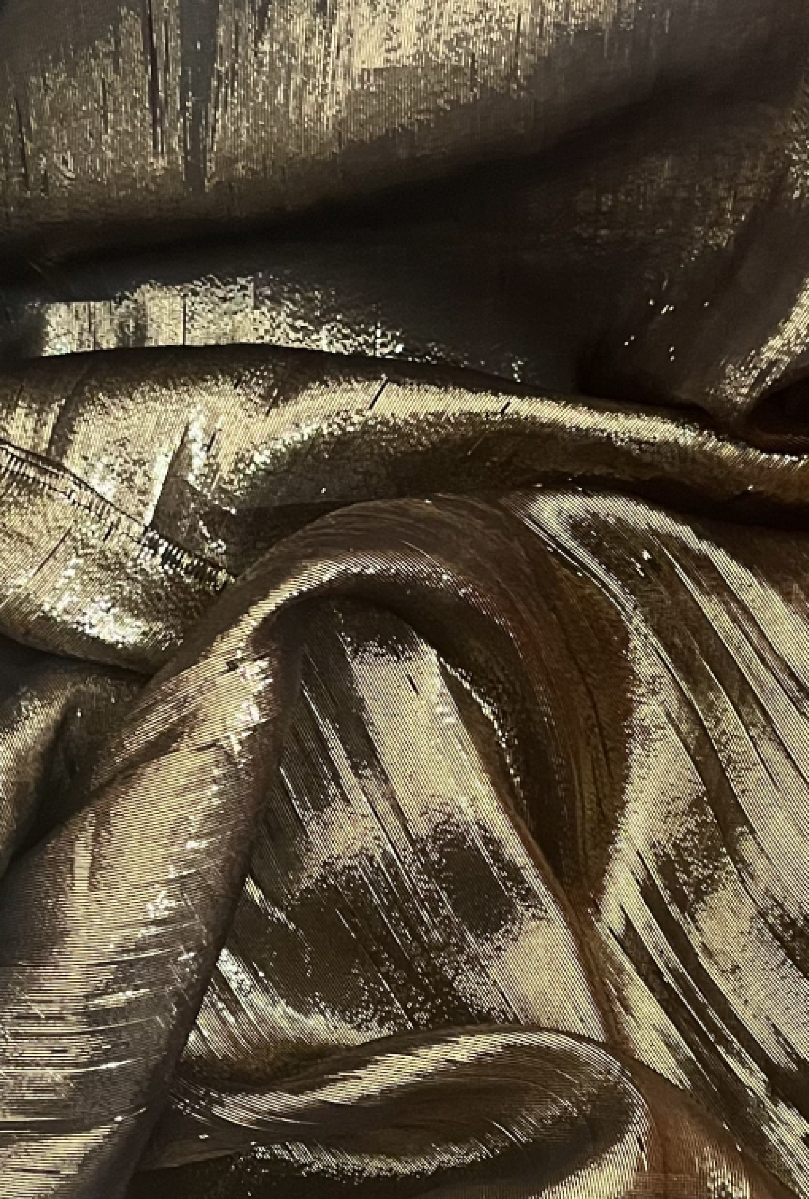 Étole Paule Ka dorée