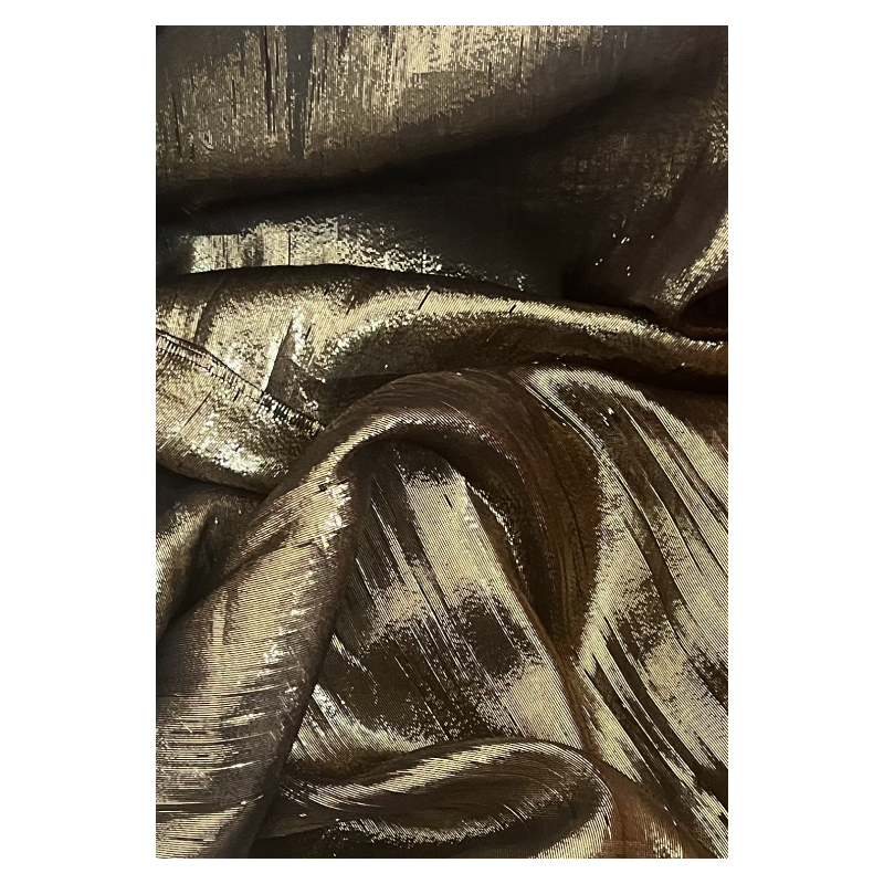 Étole Paule Ka dorée