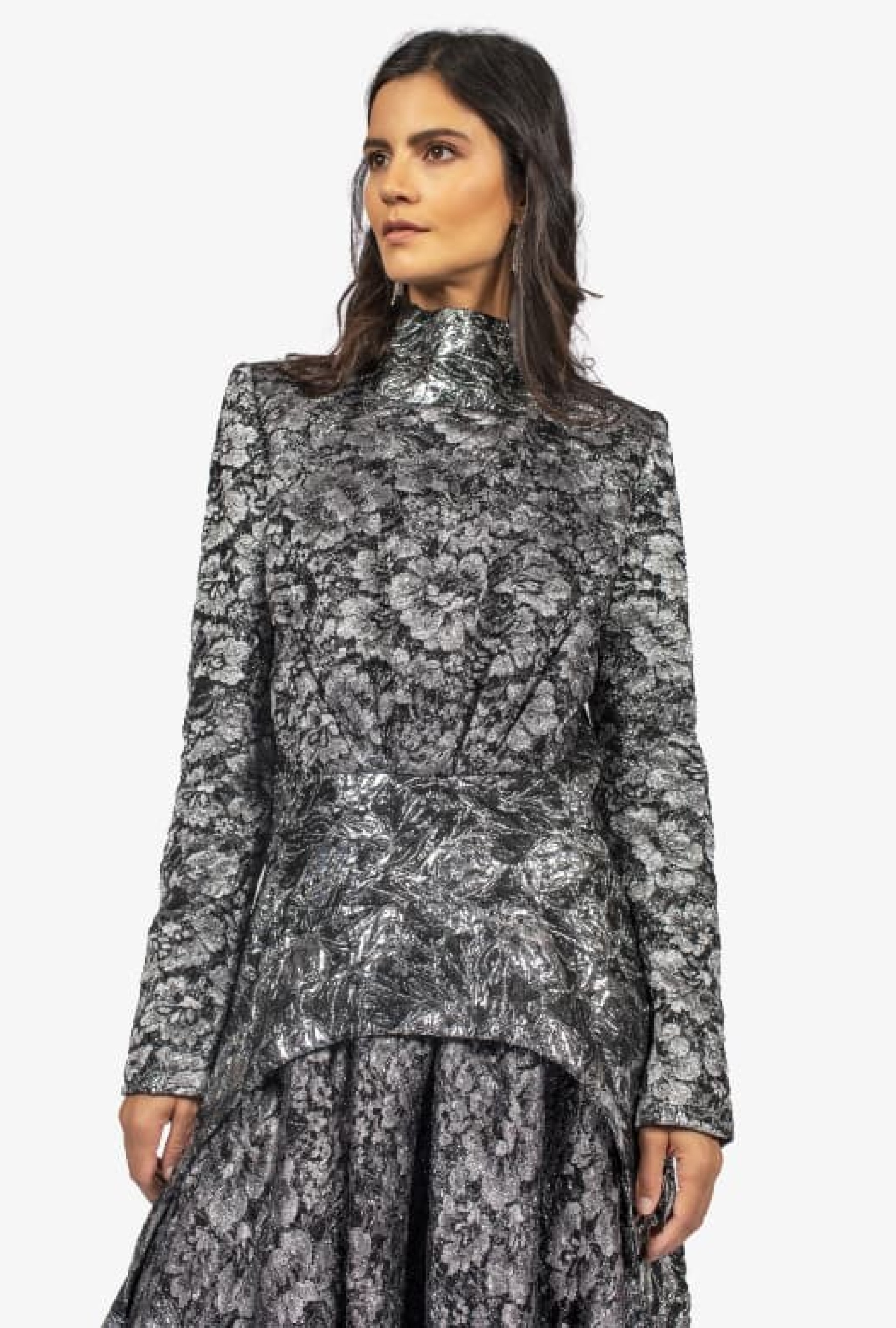 Imane Azzaro Metallic