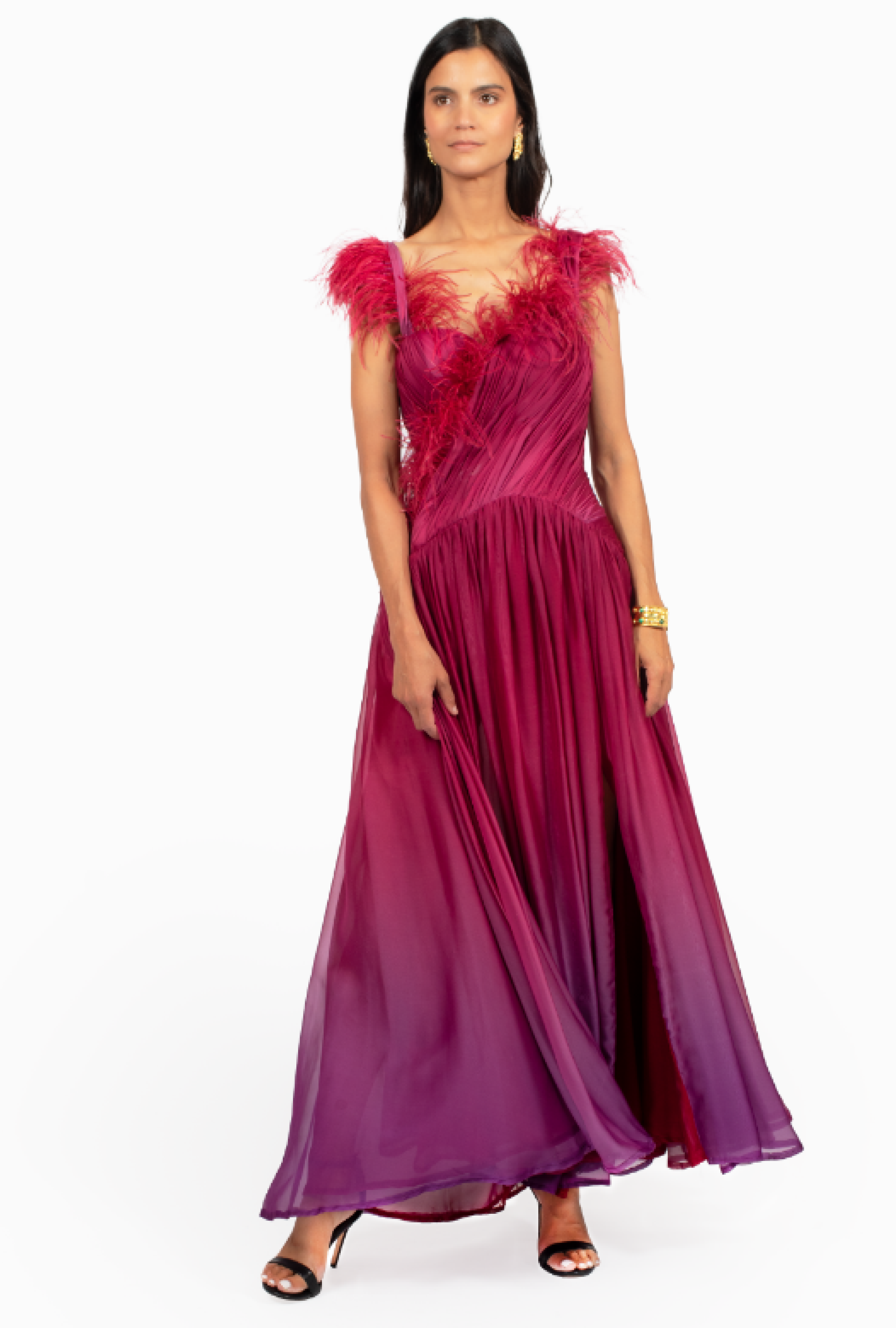 Robe Oksana Mukha Plume