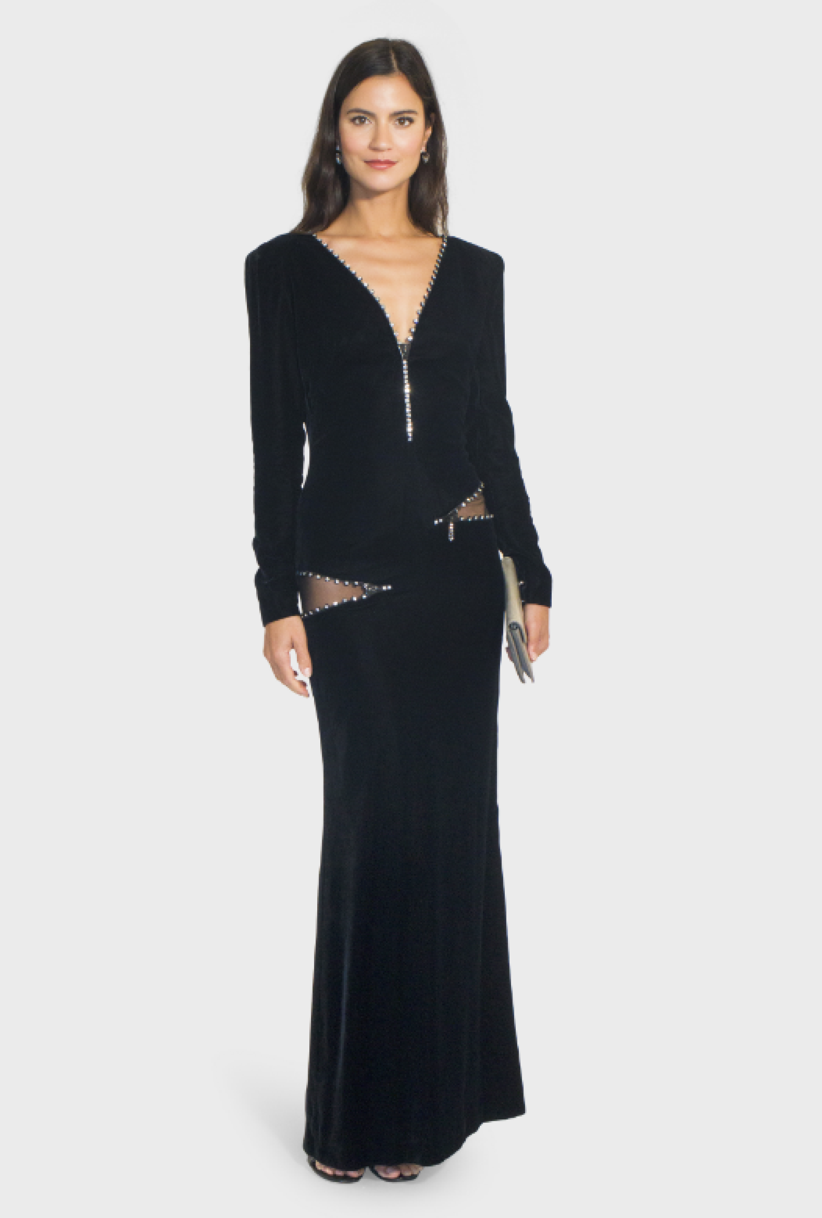 Robe Azzaro Waist Slot