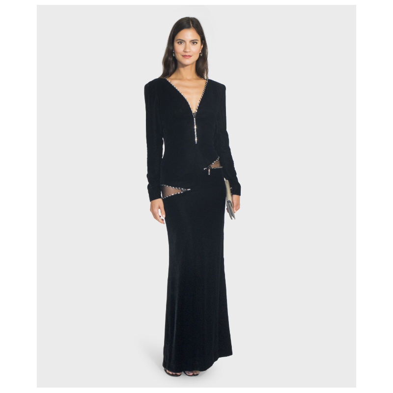 Robe Azzaro Waist Slot