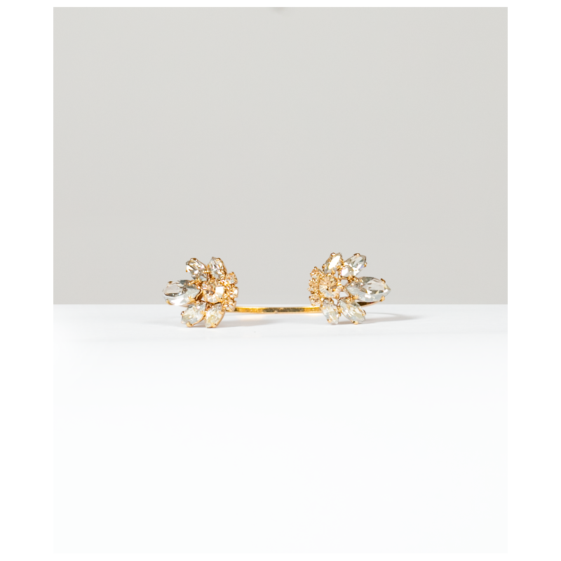 Jonc Hélène Zubeldia Cristal Patina