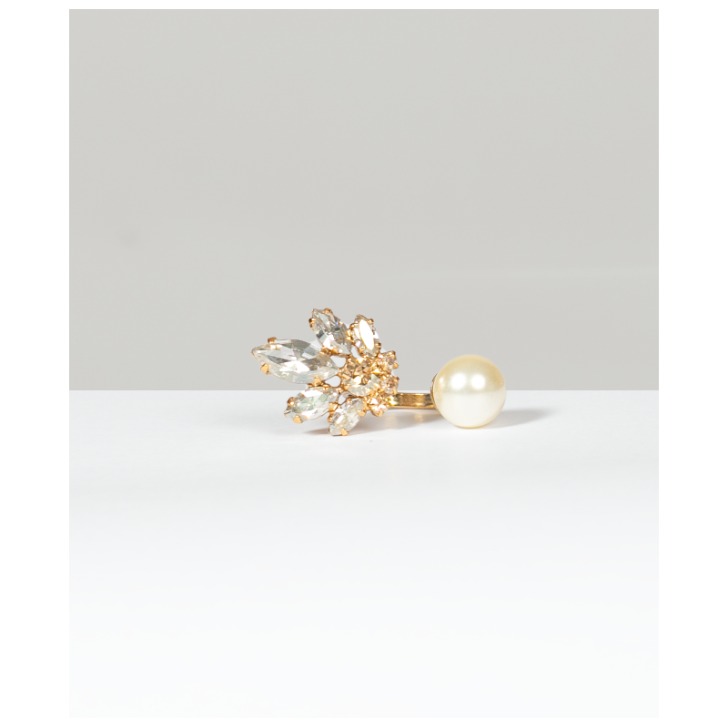 Bague Hélène Zubeldia Perle Ouverte