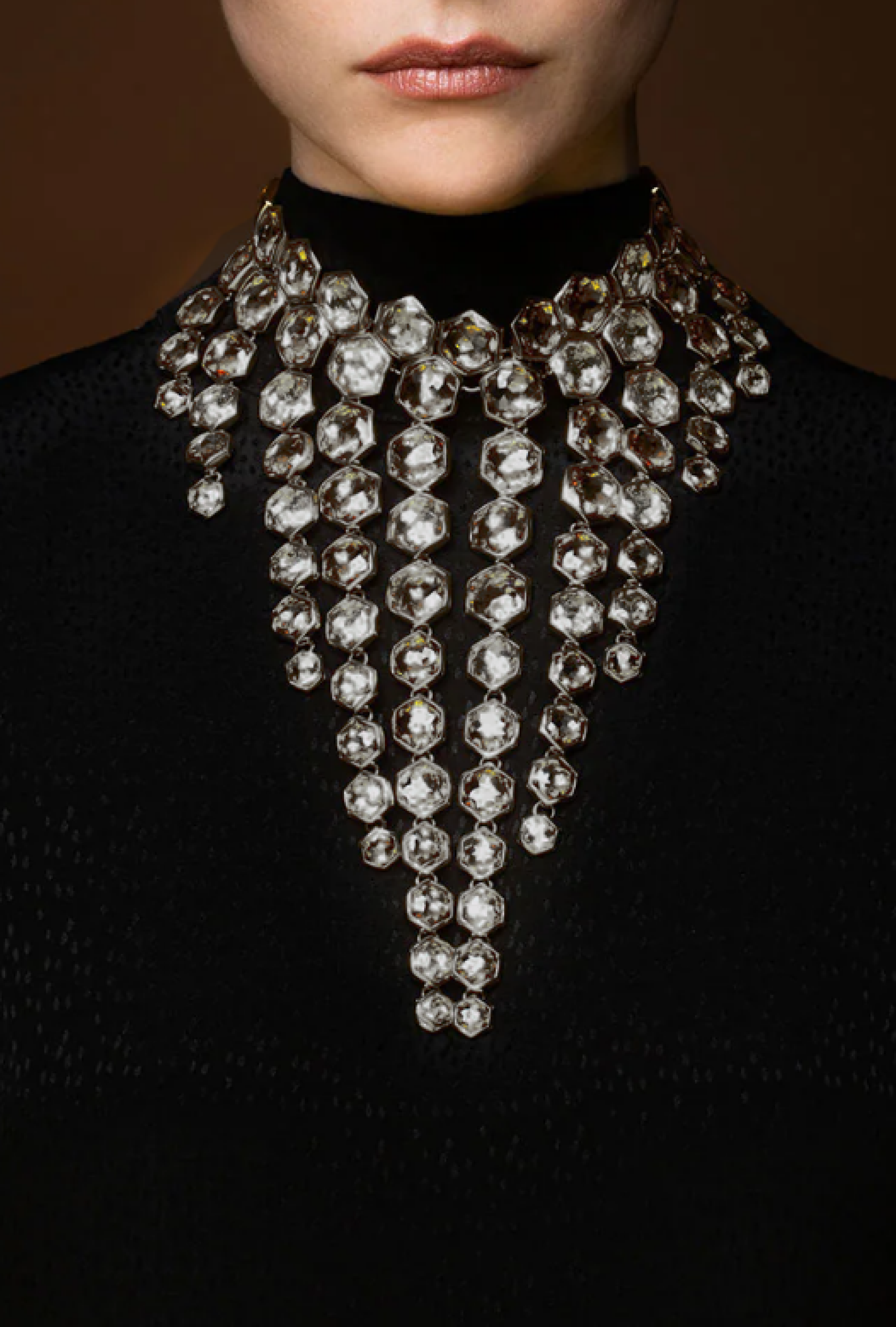 Collier Delphine Charlotte Parmentier Alma Plastron