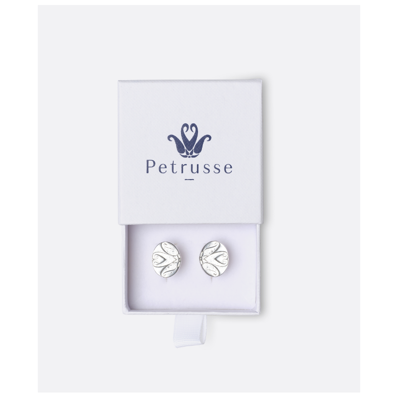 Boutons de Manchettes Petrusse Paris Argent