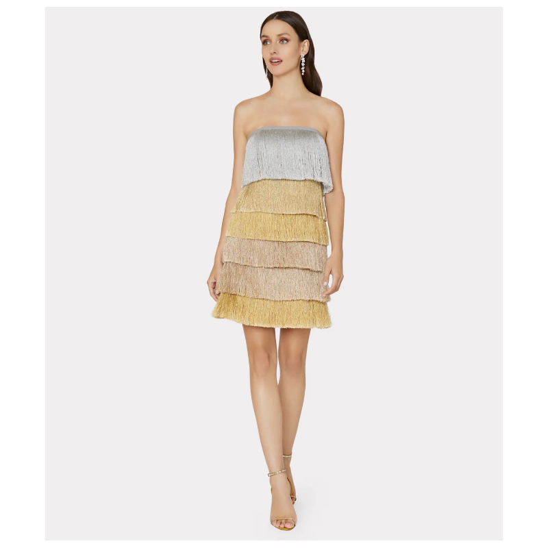 Robe Milly Nuor Metallic