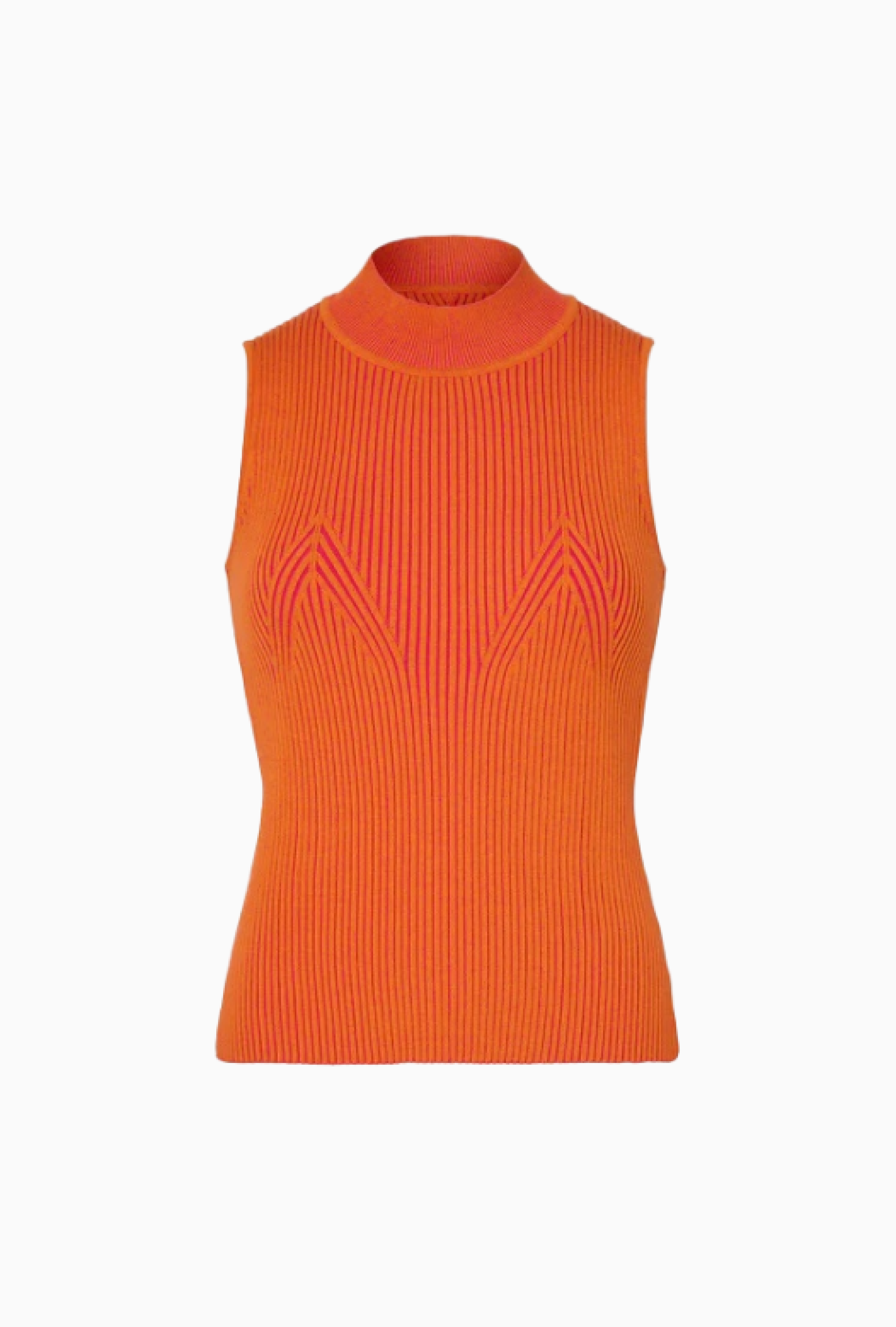 Top Milly Plaited Knit Shell