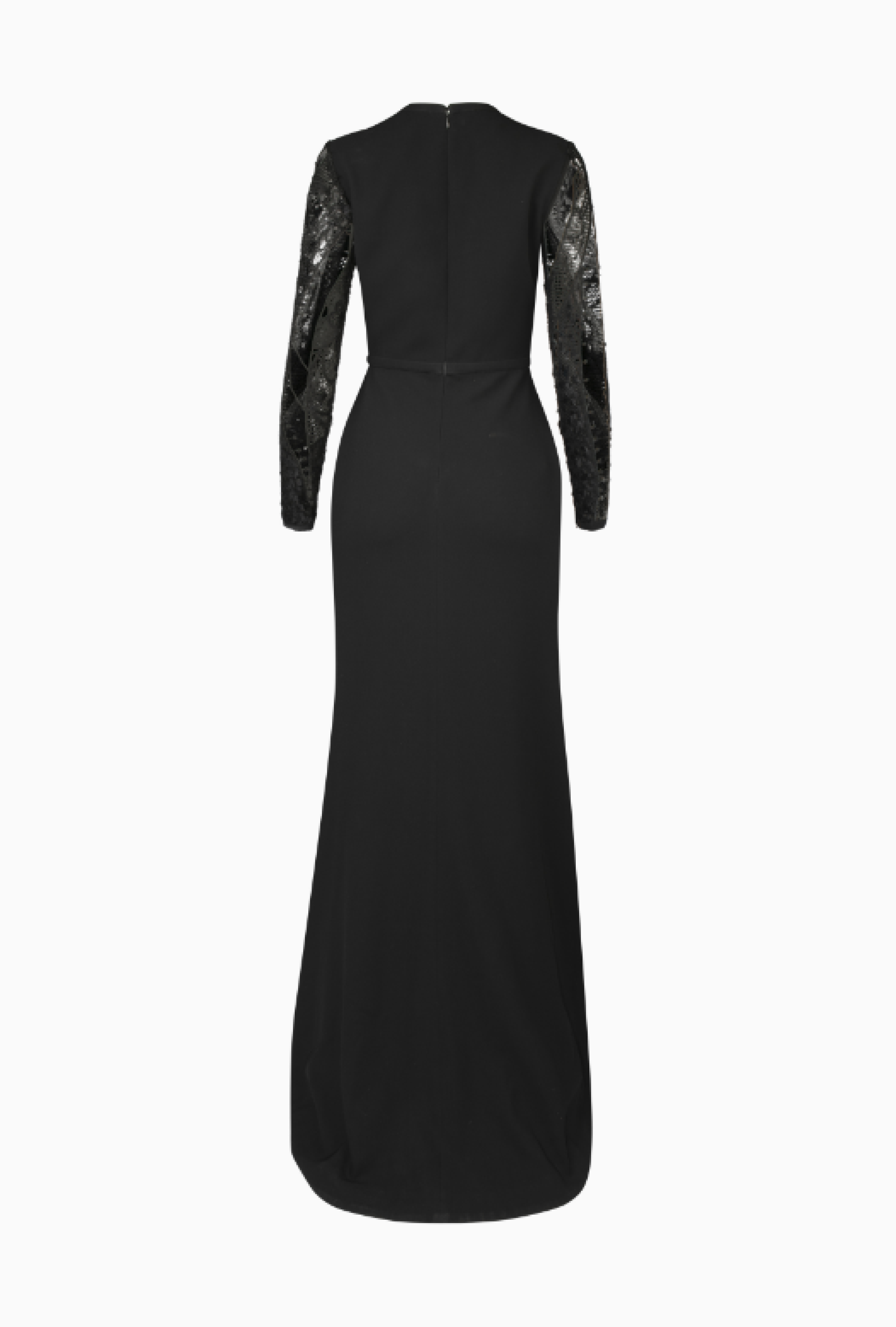 Robe Elie Saab Black Feather