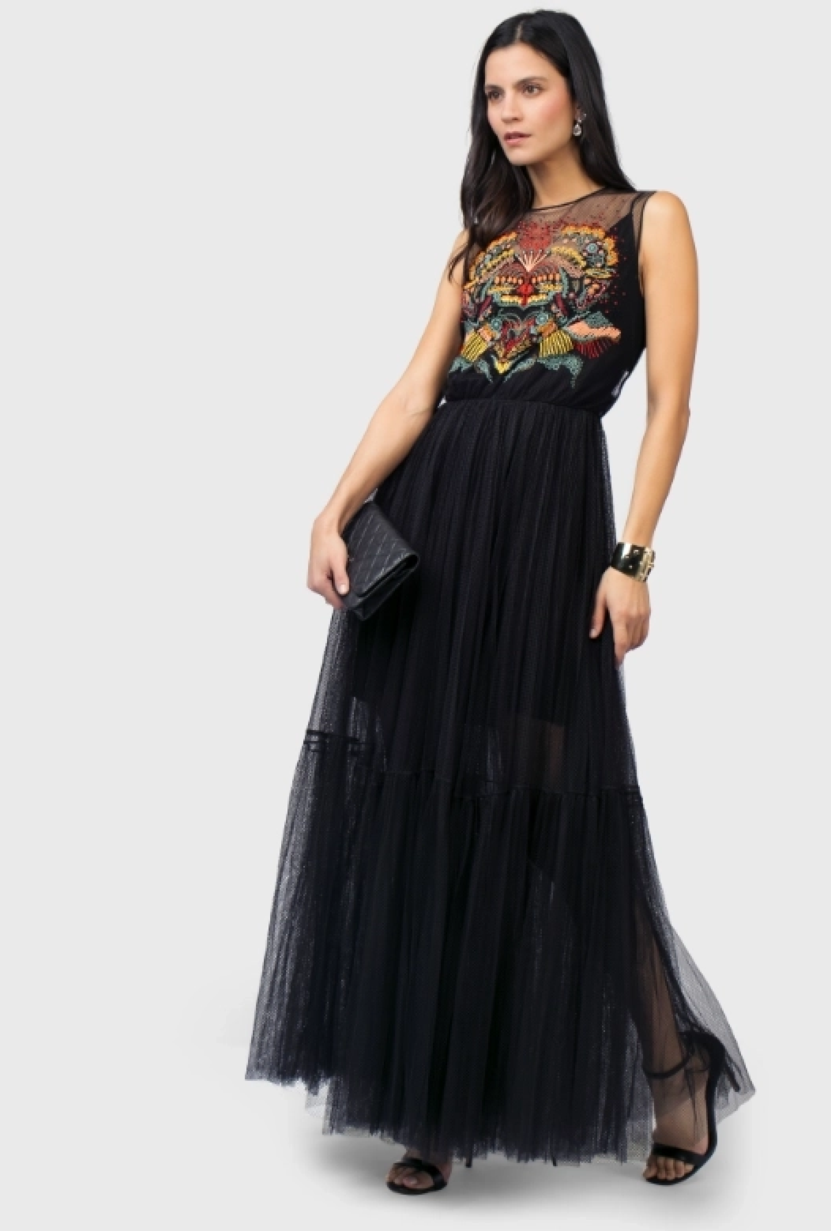 Robe Christian Dior Broderie Fleurie