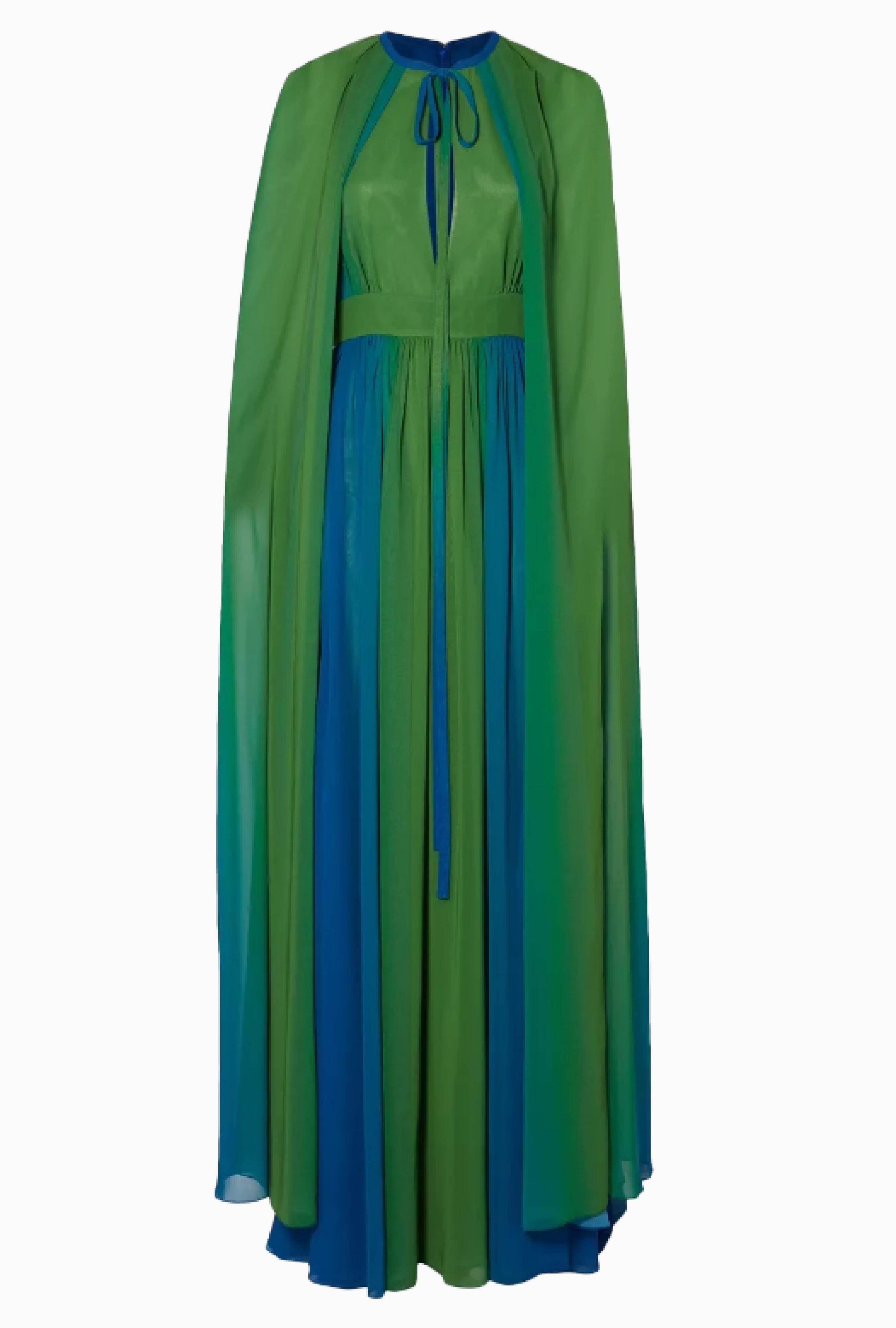 Robe Elie Saab Green Gradient