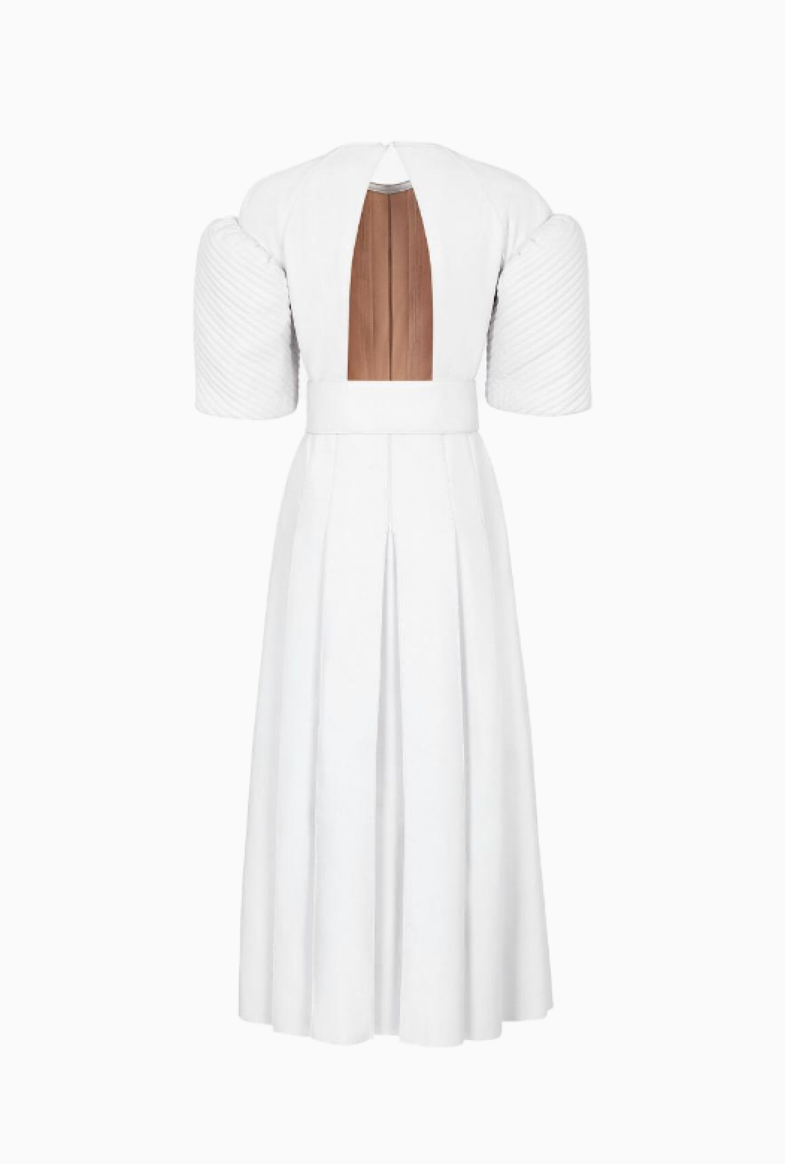 Robe Fendi White Leather