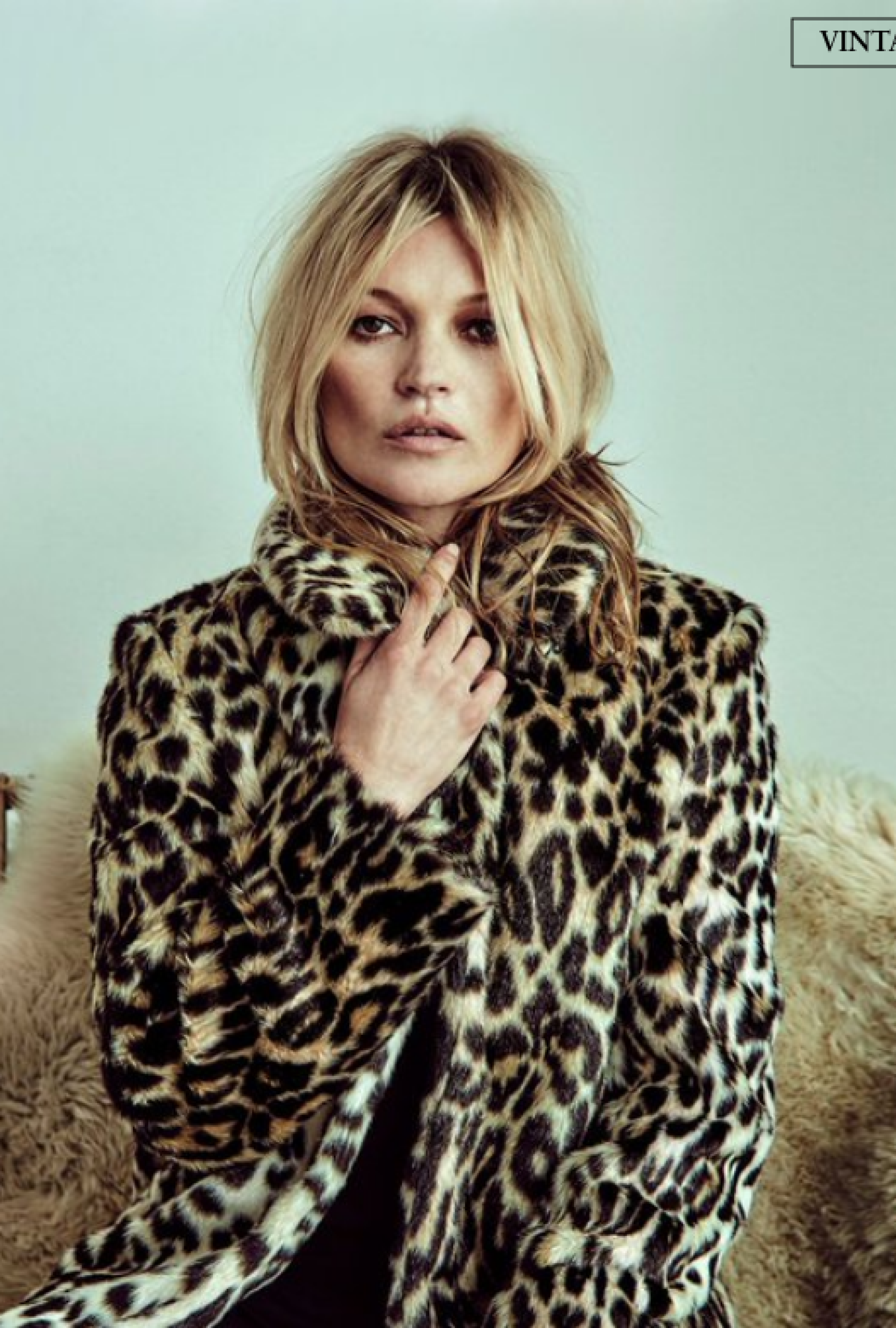 Manteau Stella Mc Cartney Léopard Vintage