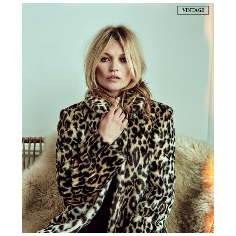 Manteau Stella Mc Cartney Léopard Vintage