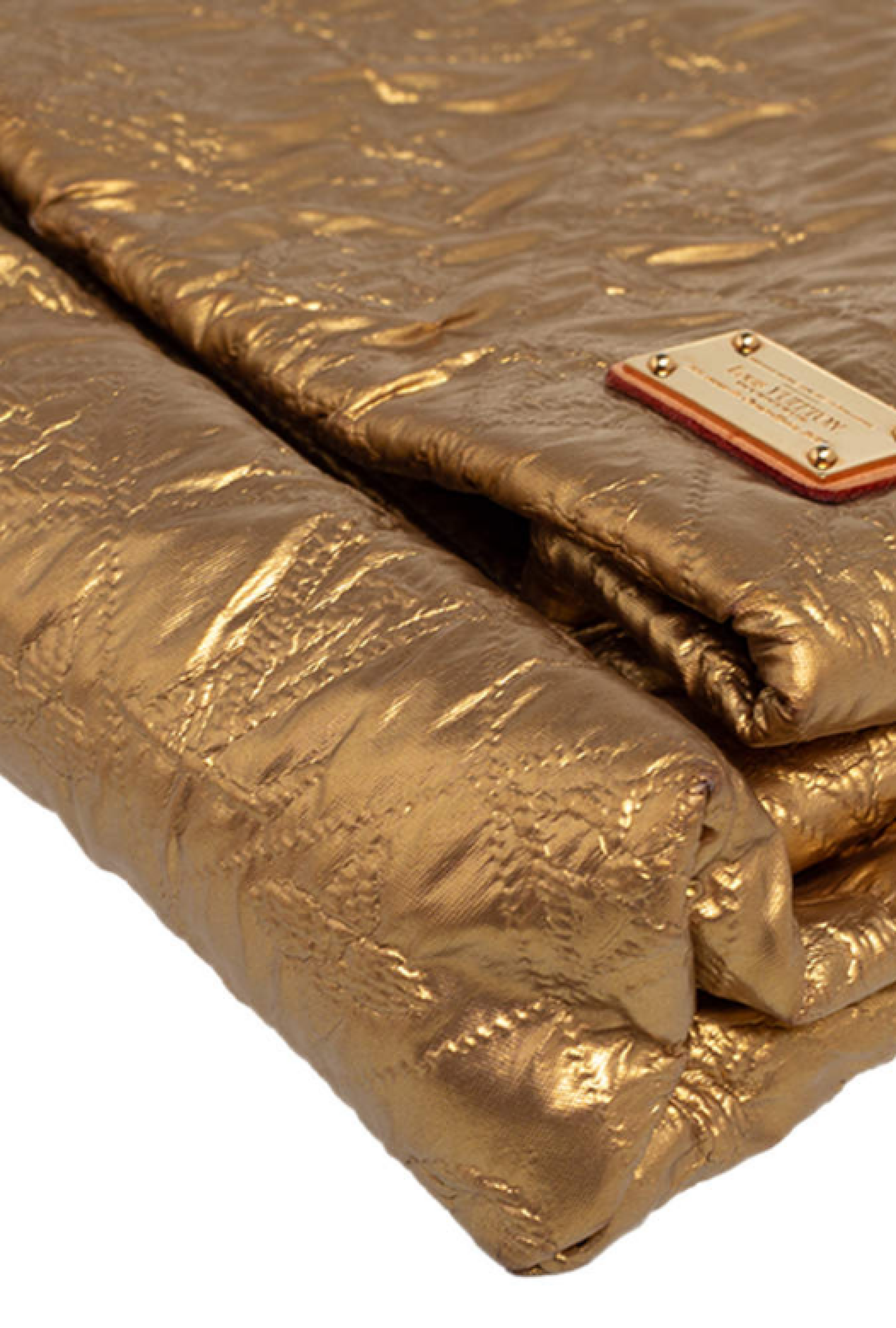 Pochette Louis Vuitton Cuir Doré