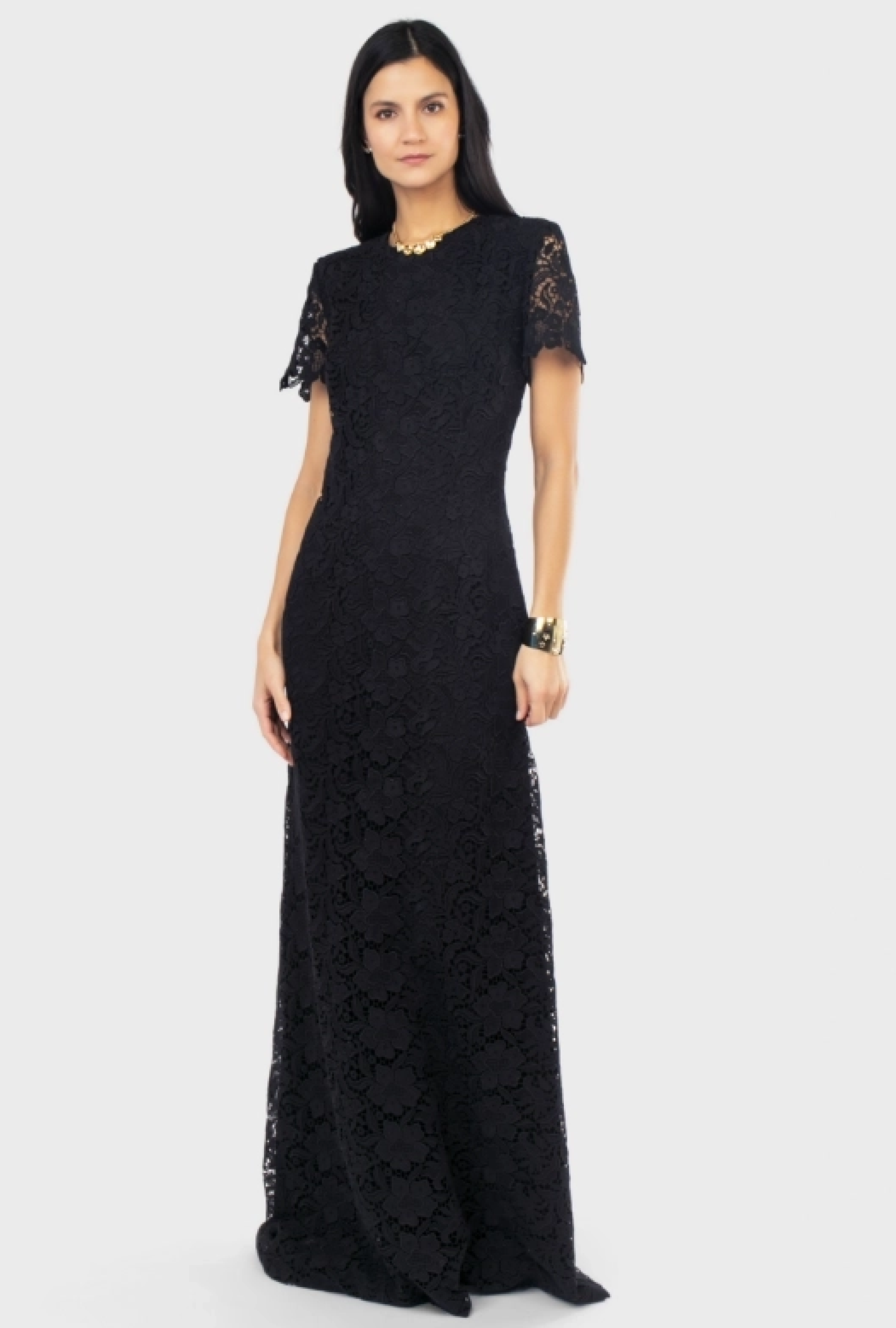 Robe Givenchy Noire En Dentelle