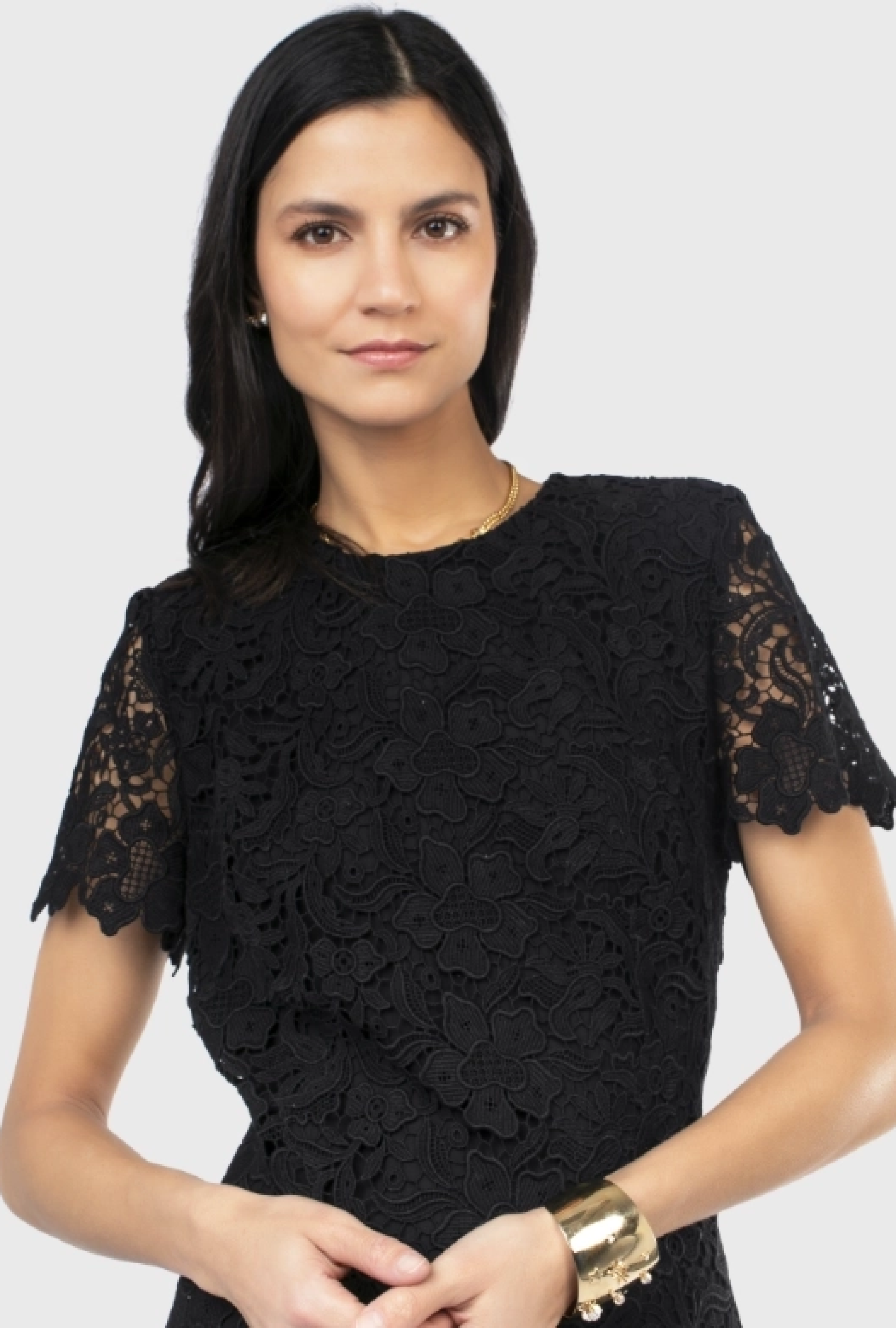 Robe Givenchy Noire En Dentelle