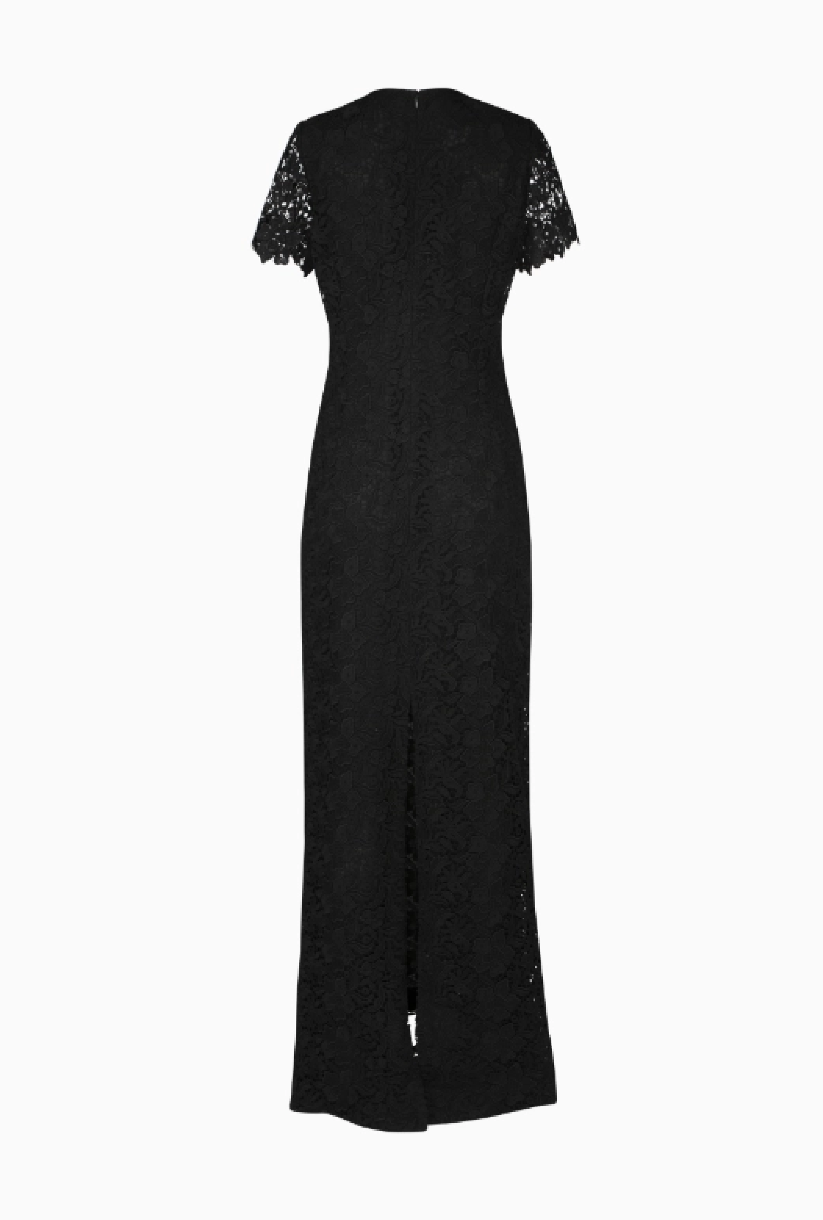 Robe Givenchy Noire En Dentelle