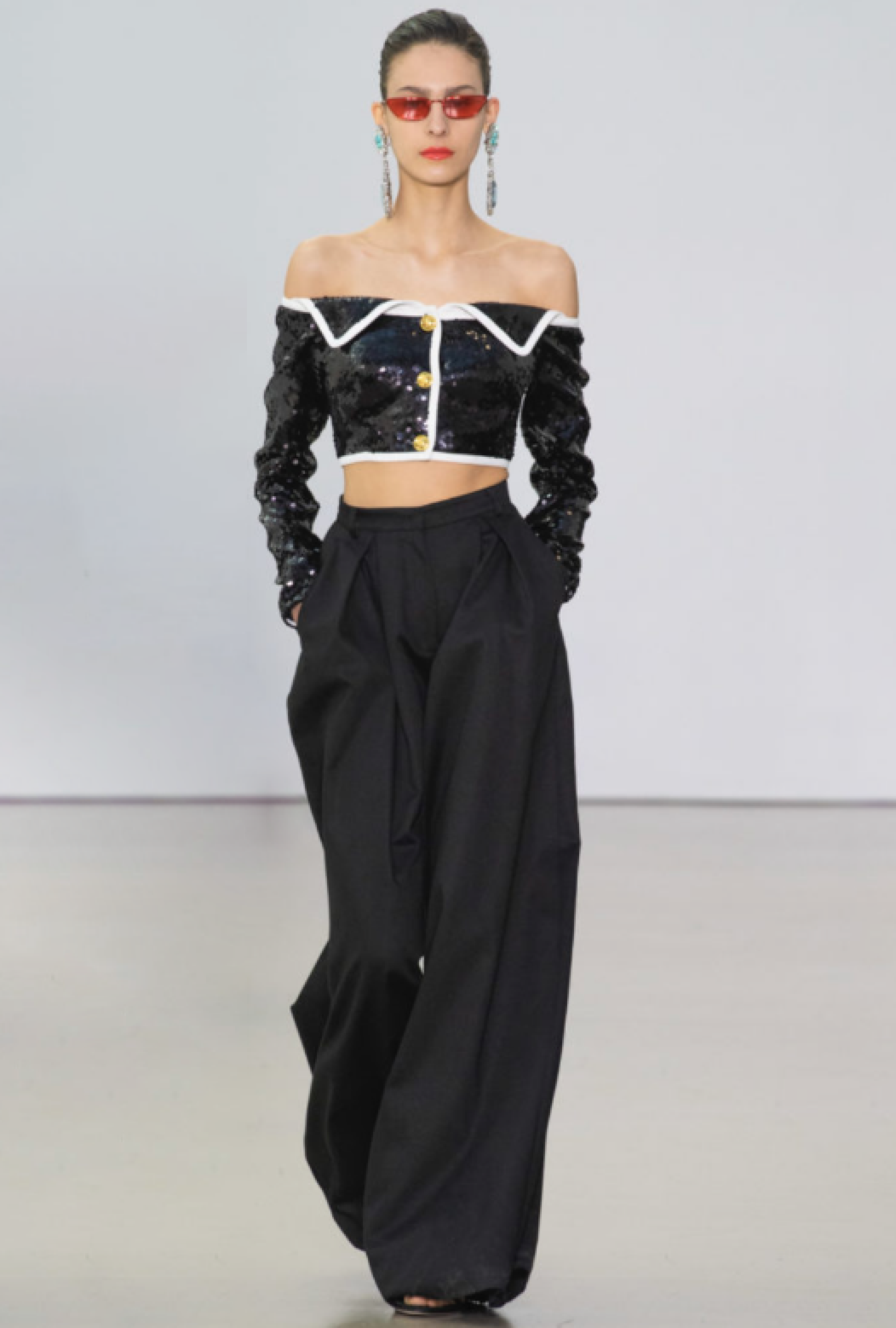 Bustier Giambattista Valli À Paillettes