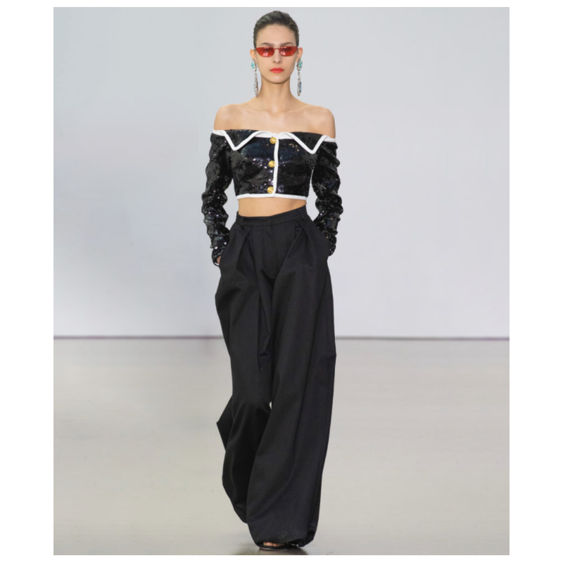 Bustier Giambattista Valli À Paillettes