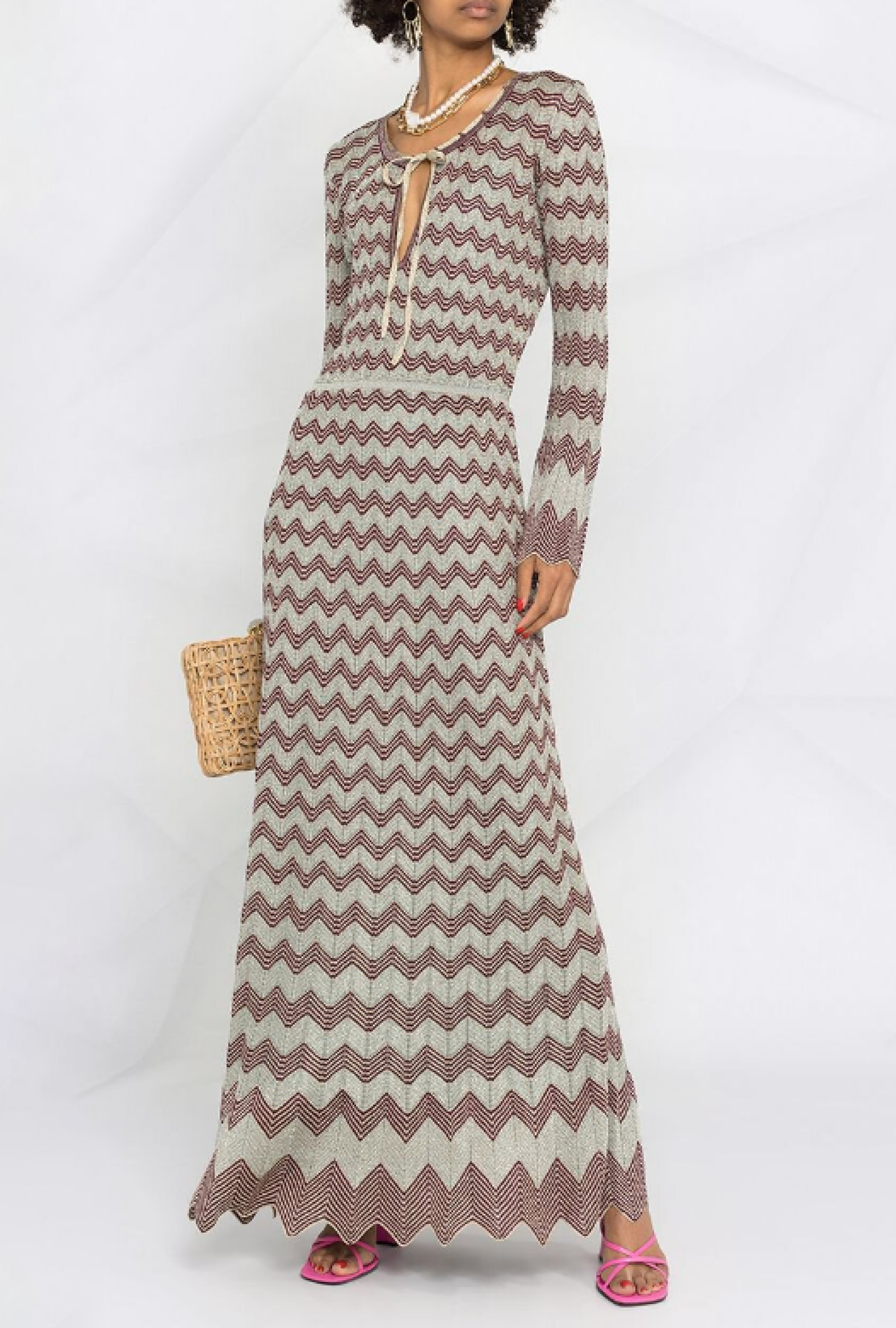 Robe Missoni Zig Zag Knit