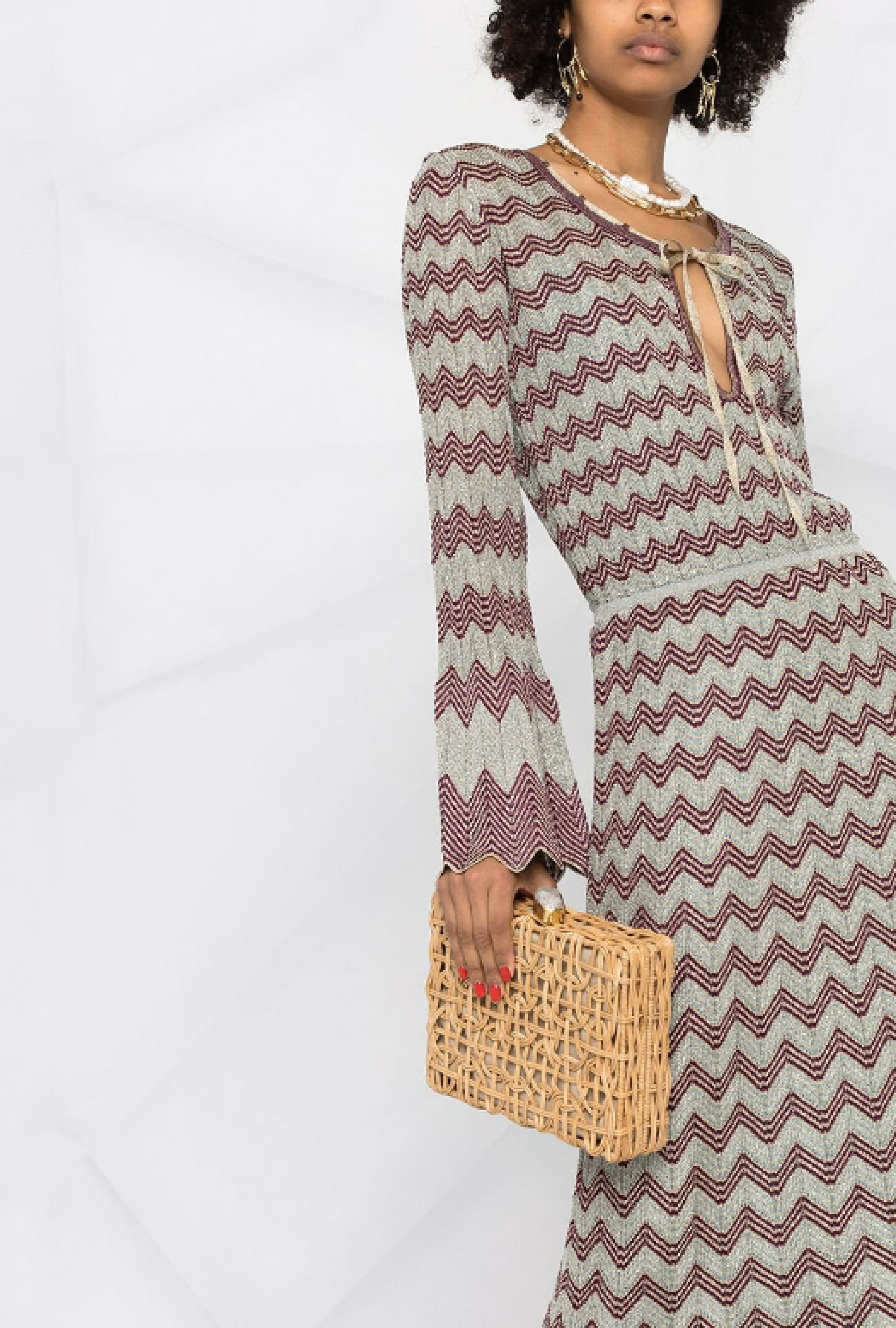 Robe Missoni Zig Zag Knit