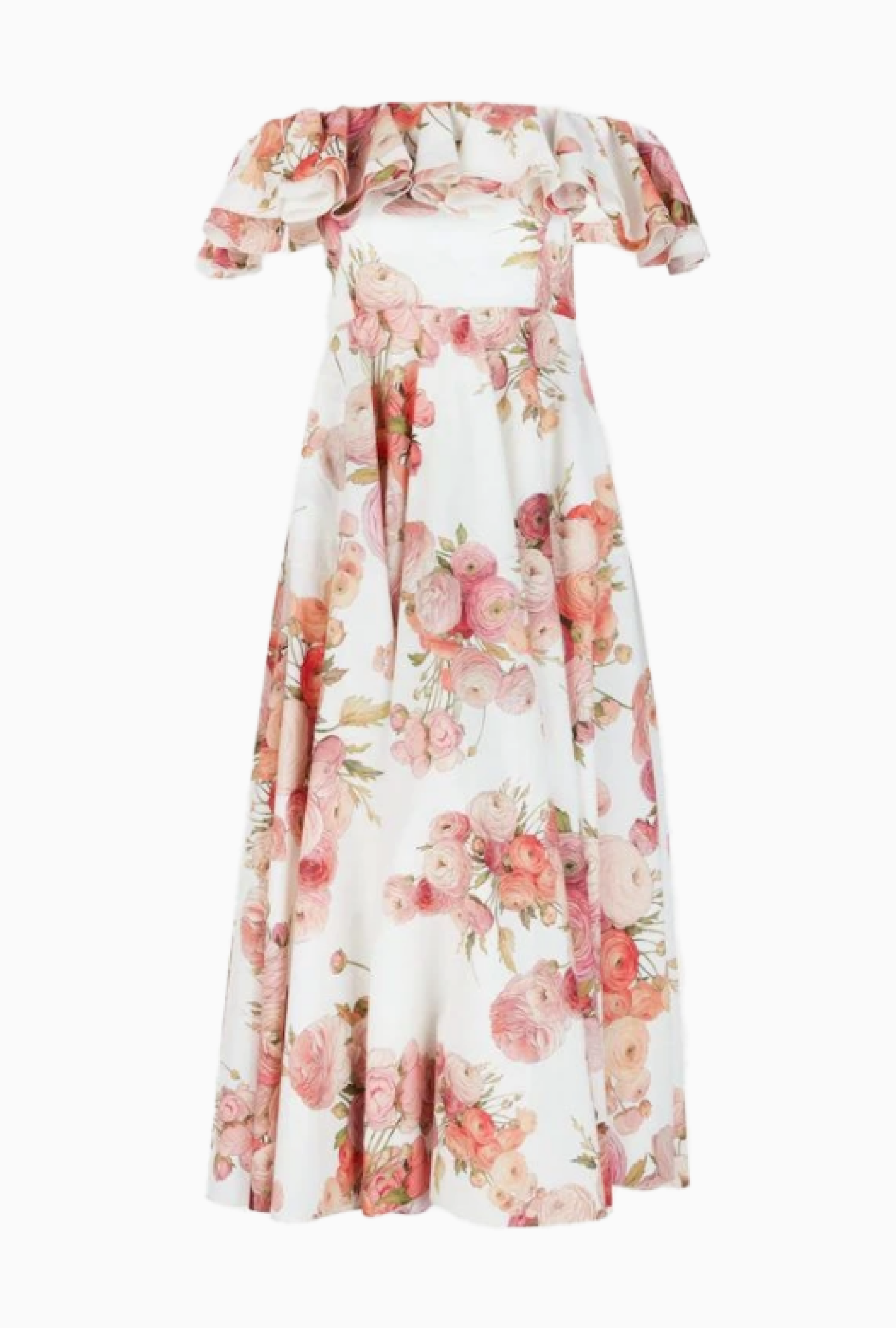 Robe Giambattista Valli Spring Ruffle