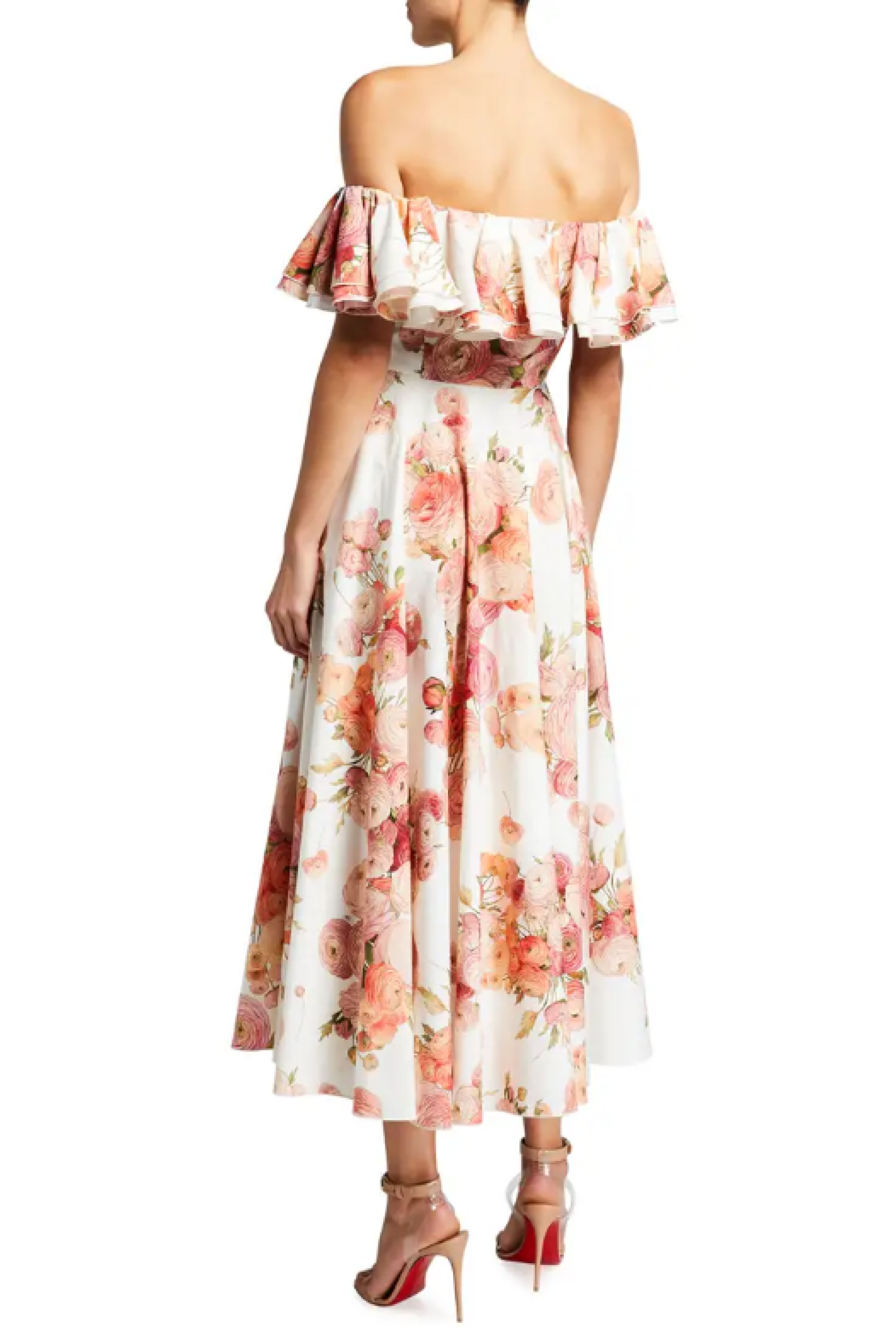 Robe Giambattista Valli Spring Ruffle