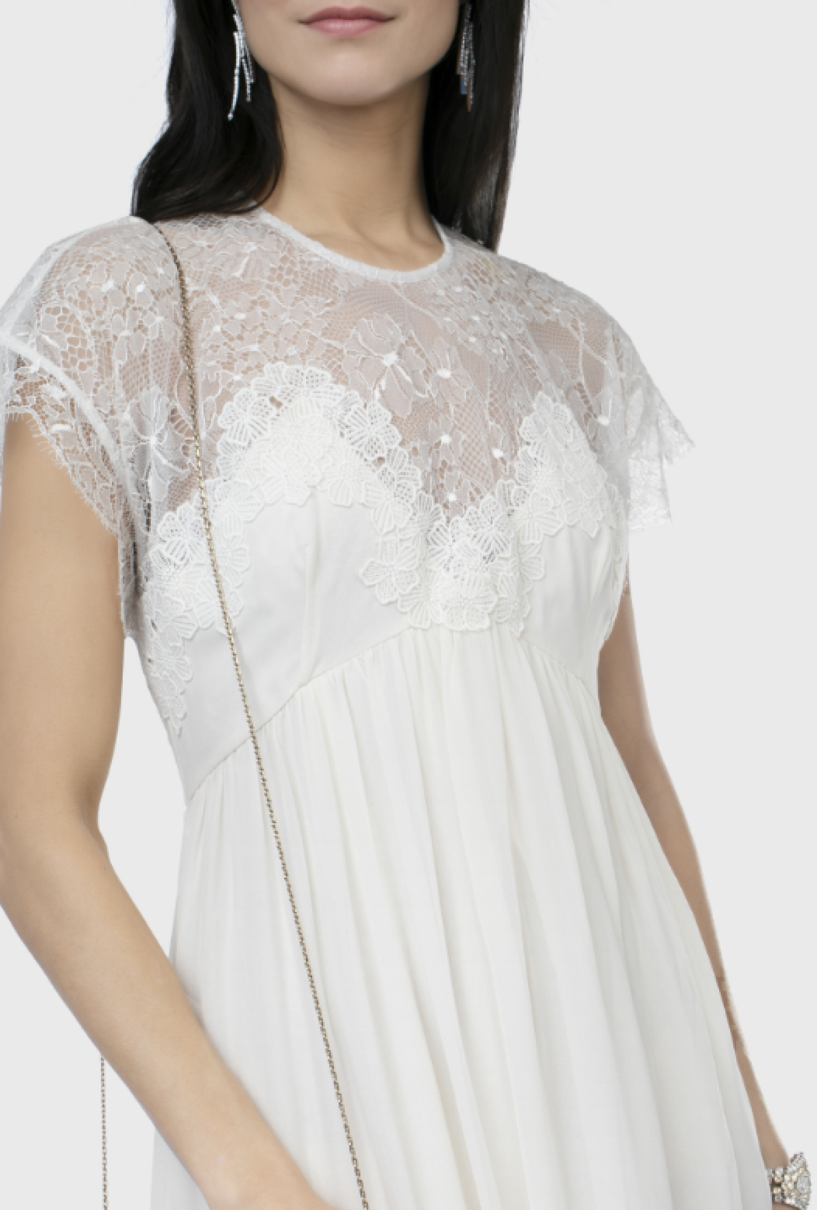 Robe Giambattista Valli Empire White