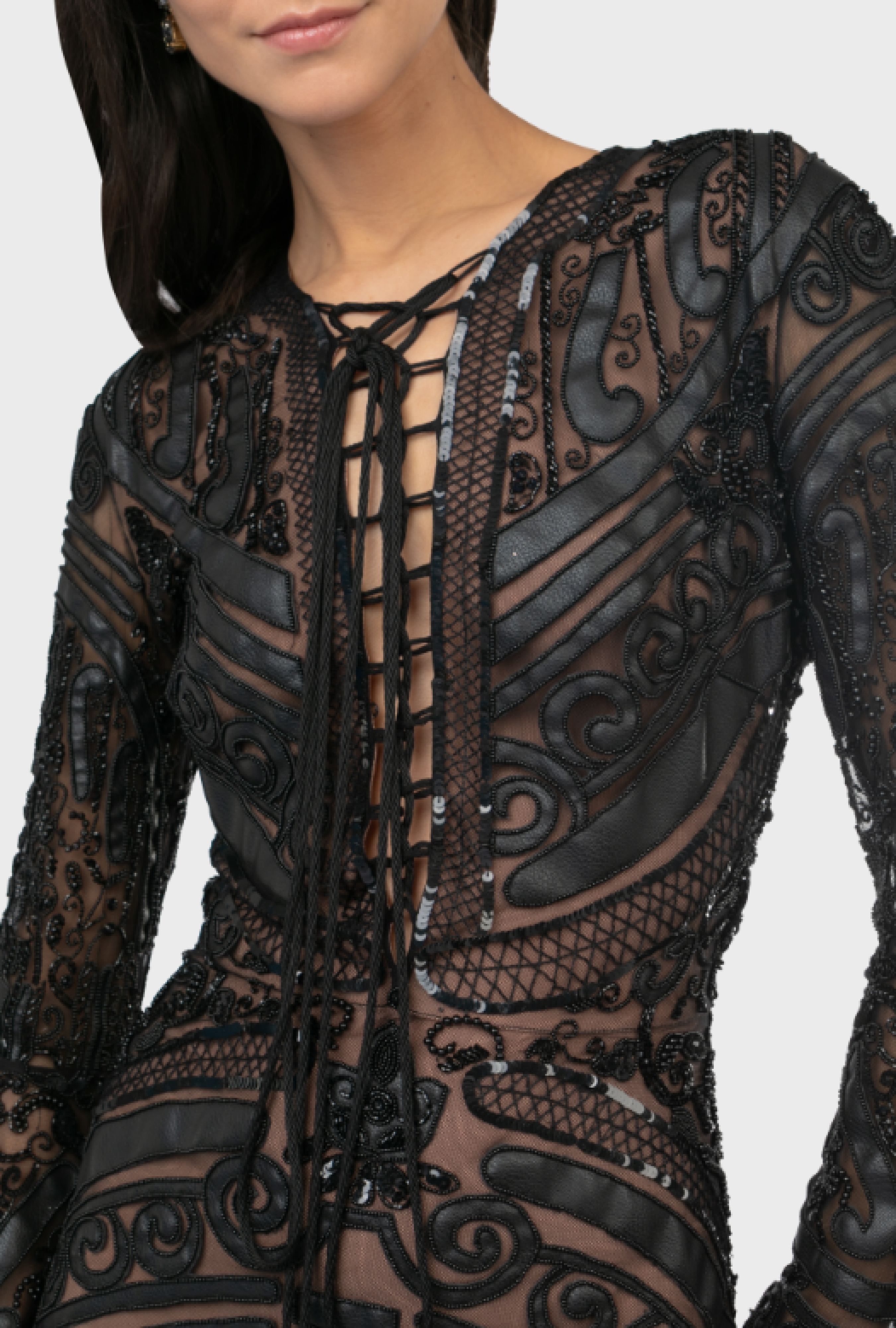 Robe Elie Saab Bracelet Sleeve