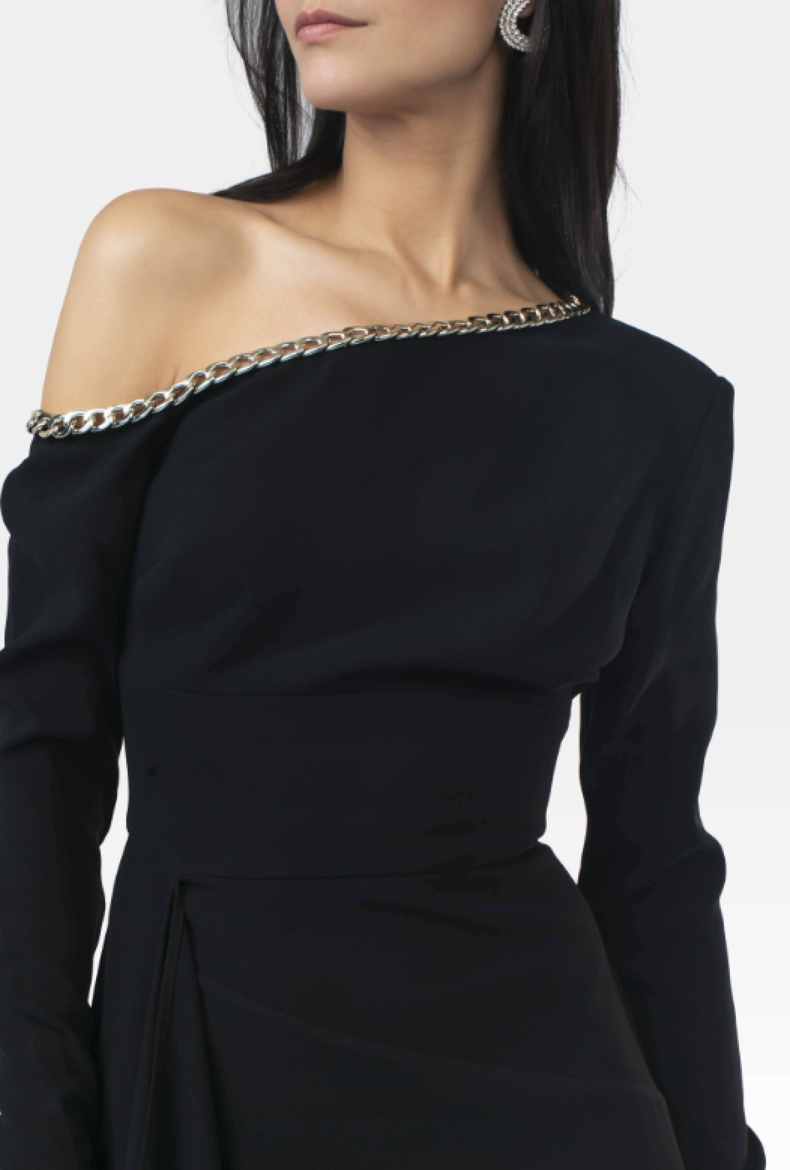 Robe Elie Saab Gold Chain