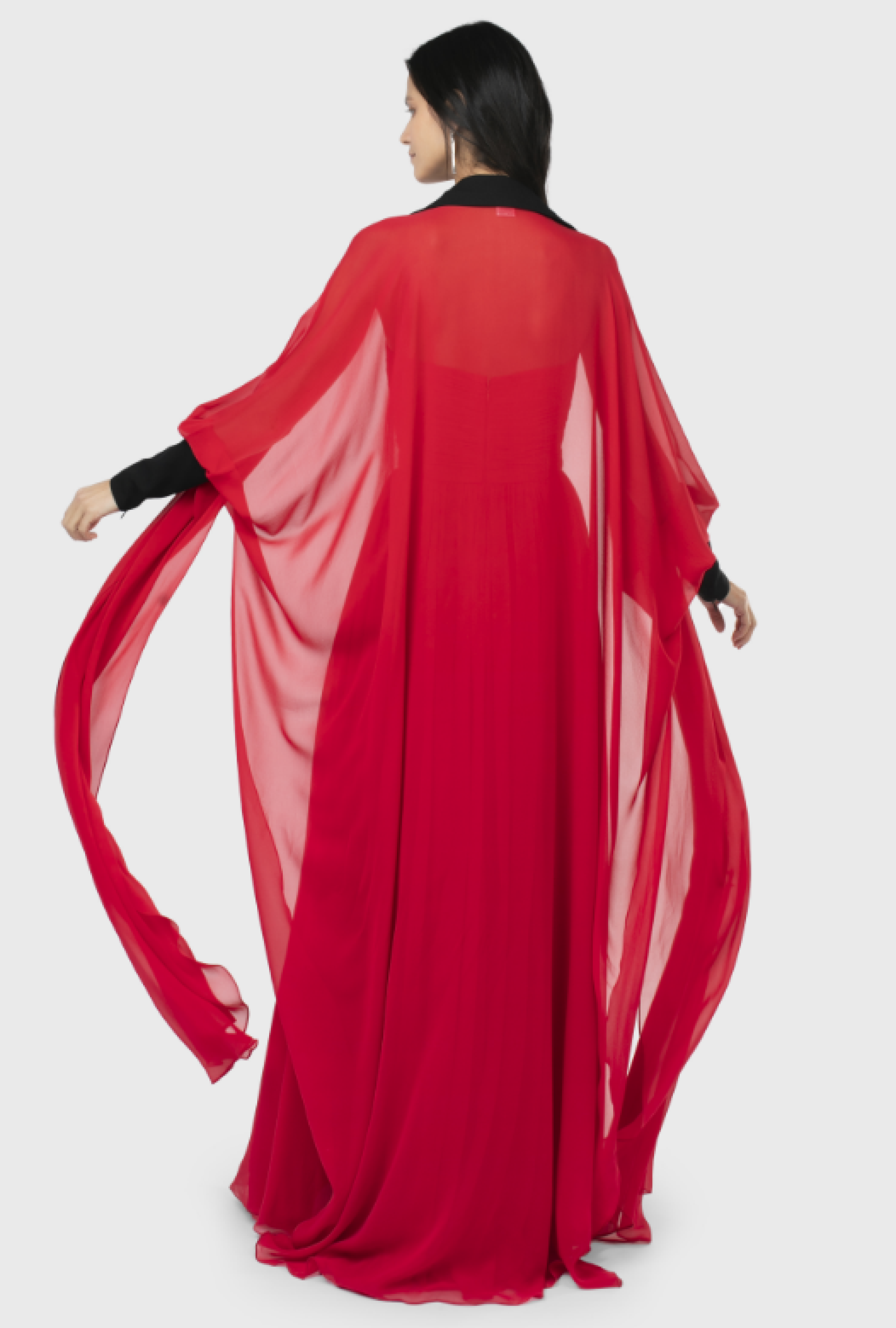 Cape Elie Saab Red Devil